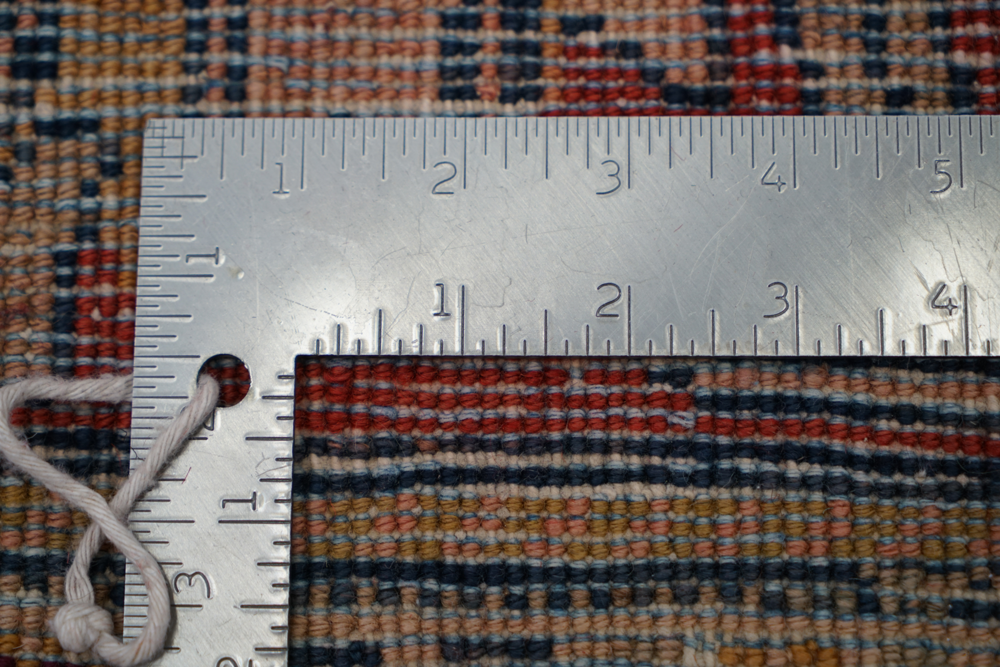 Hand-Knotted Persian Wool Carpet Runner