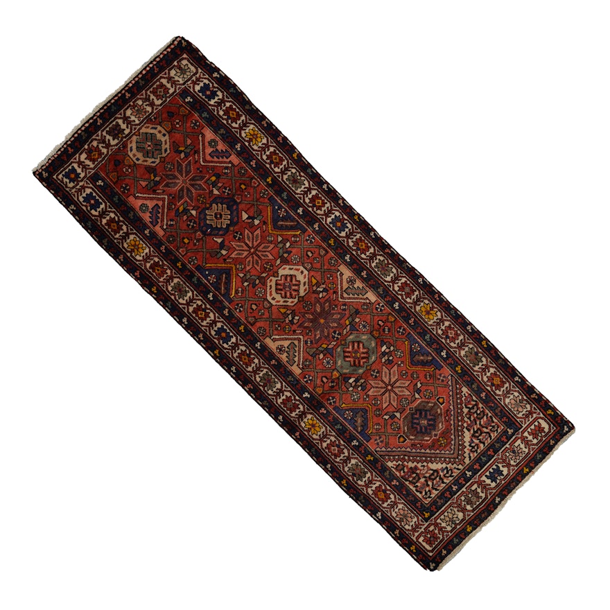 Hand-Knotted Northwest Persian Wool Carpet Runner