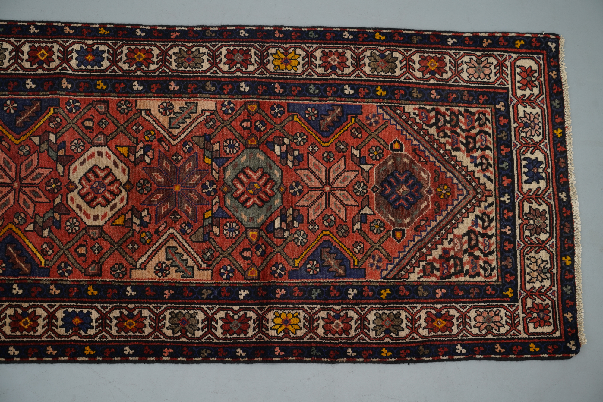 Hand-Knotted Northwest Persian Wool Carpet Runner