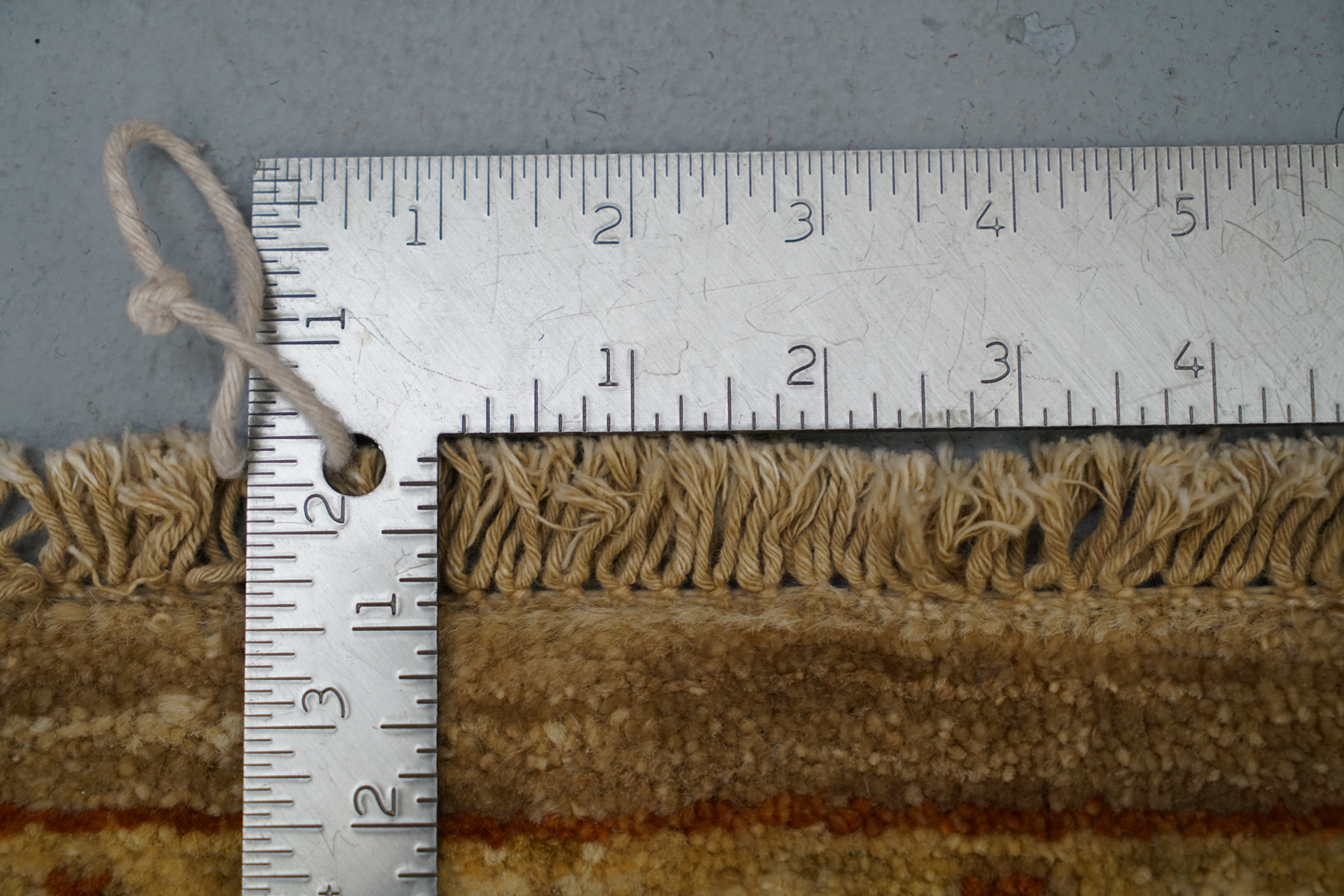 Hand-Knotted Peshawar Carpet Runner