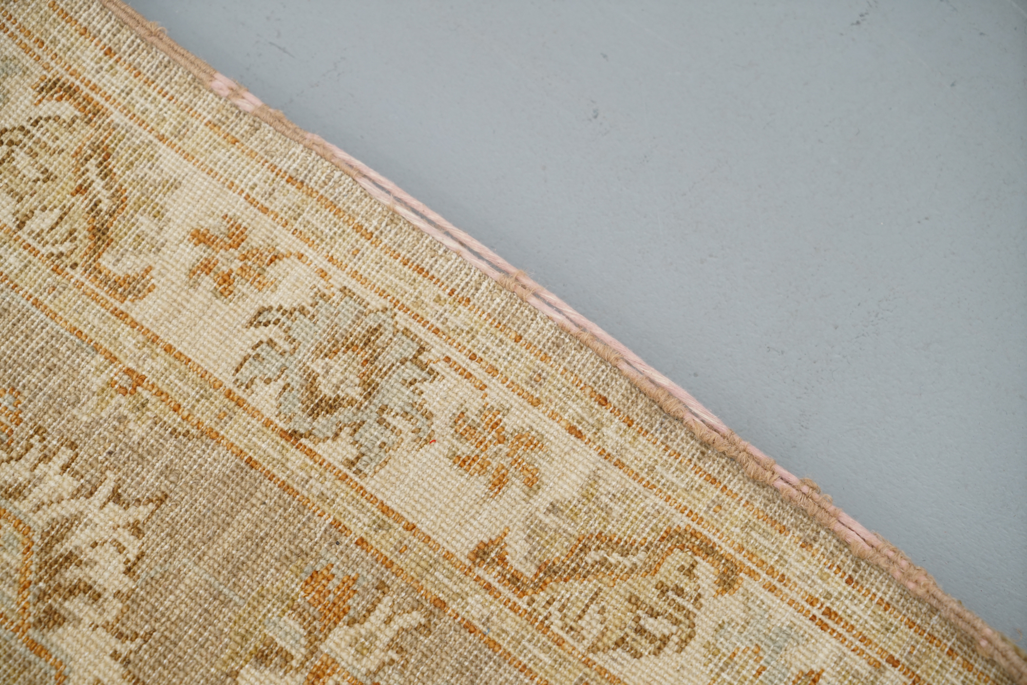 Hand-Knotted Peshawar Carpet Runner