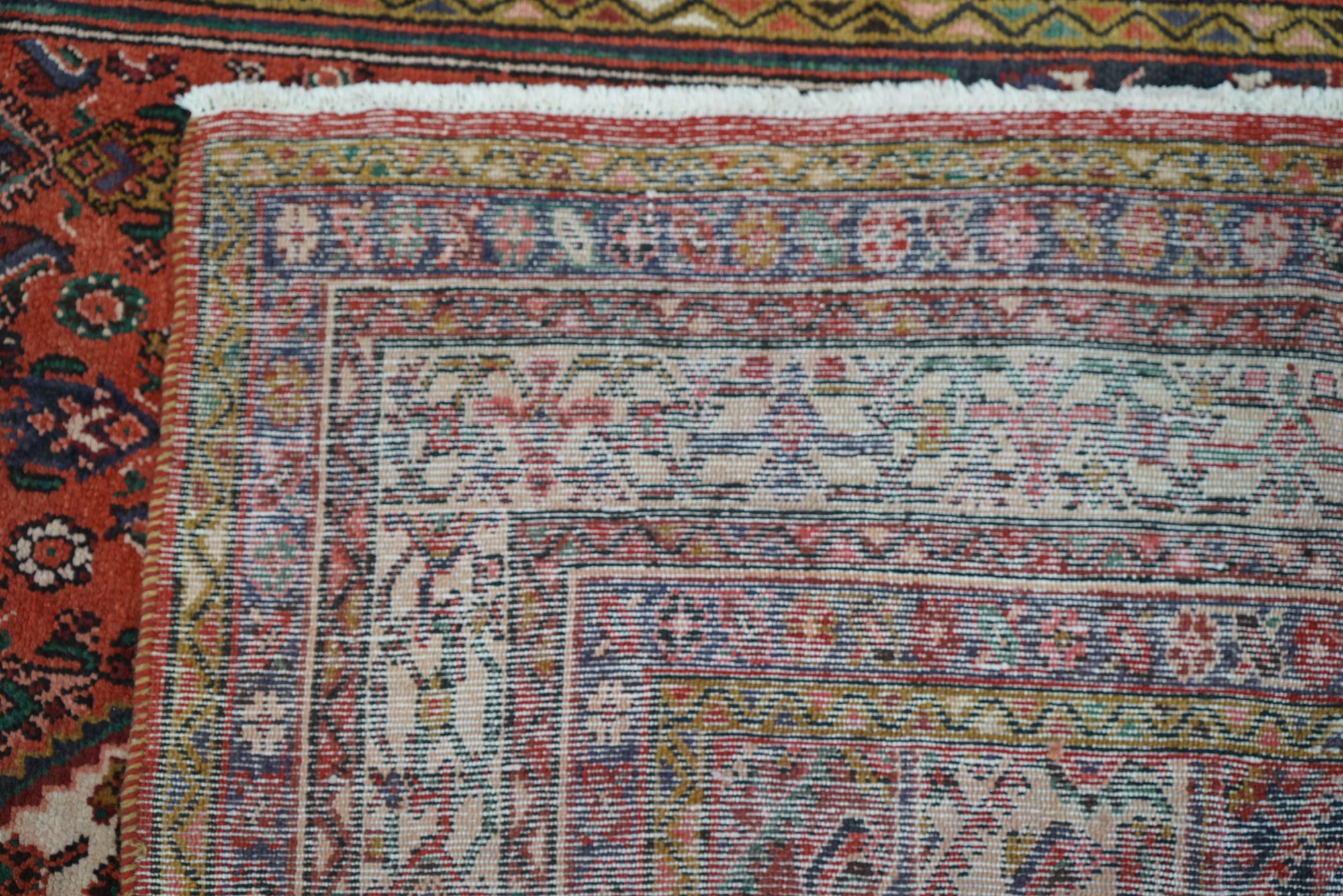 Hand-Knotted Persian Wool Area Rug