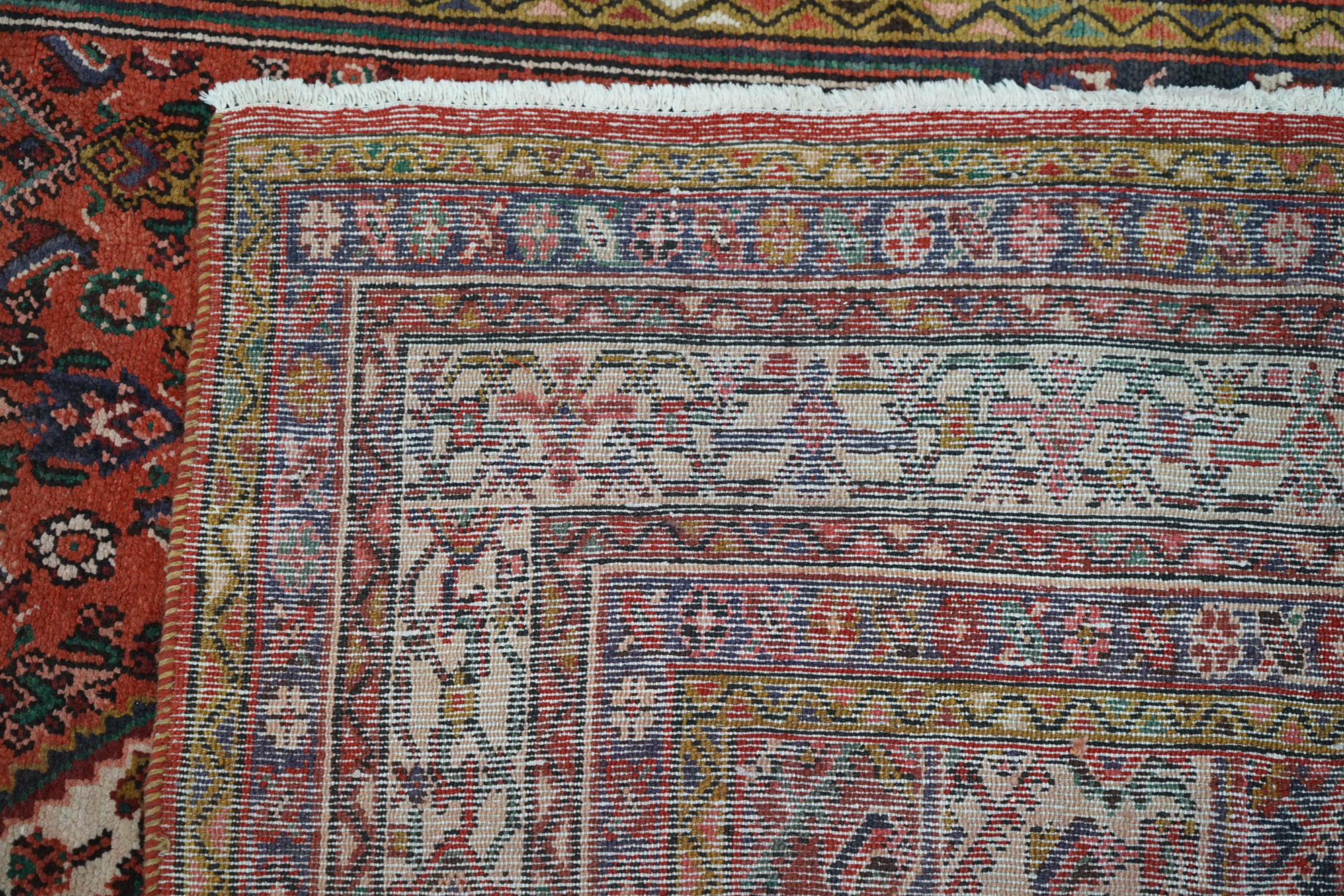 Hand-Knotted Persian Wool Area Rug