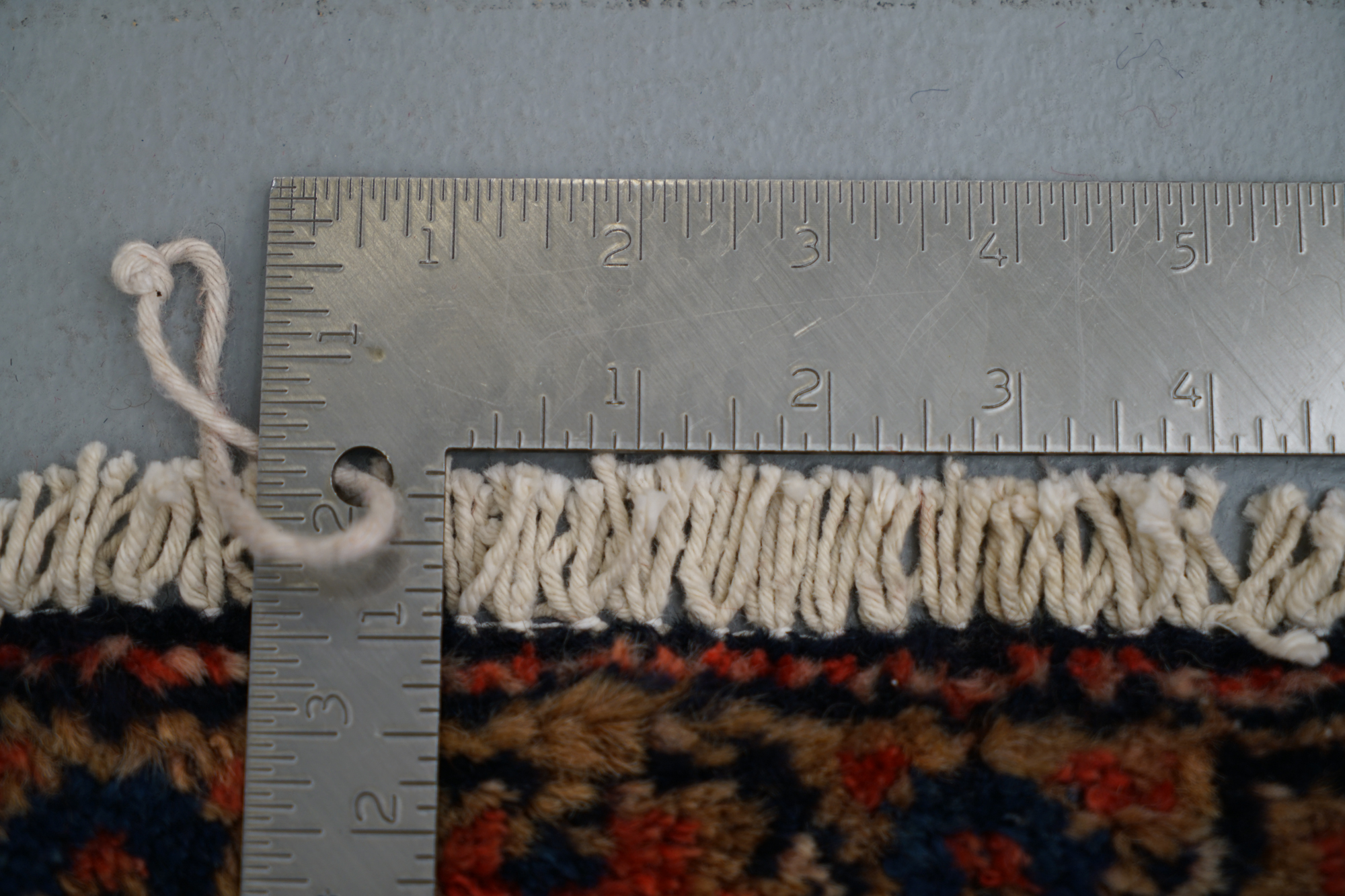 Hand-Knotted Hamadan Wool Palace Runner