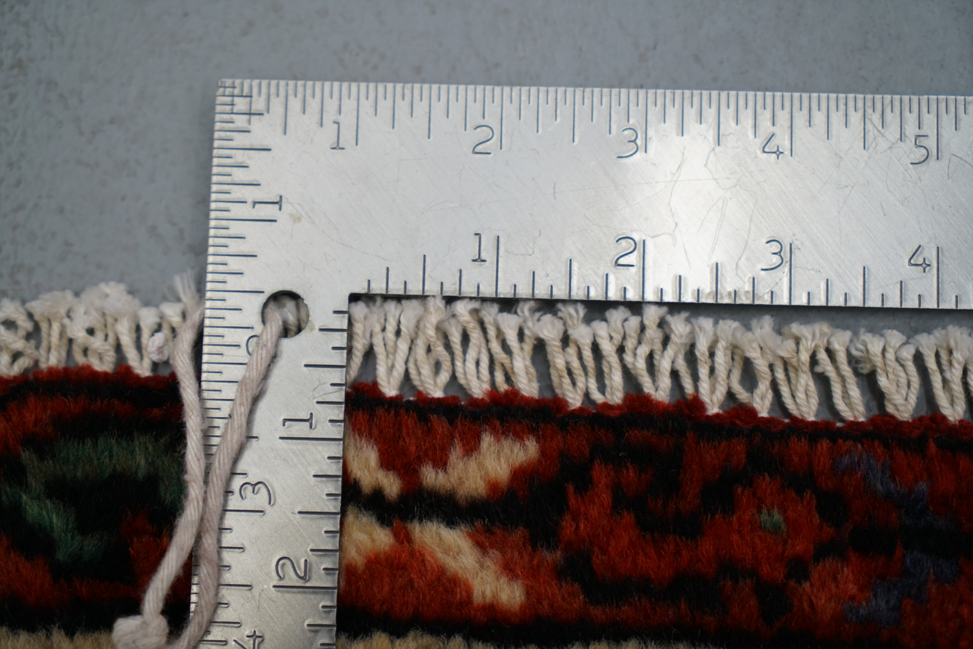 Hand-Knotted Afshar Wool Area Rug