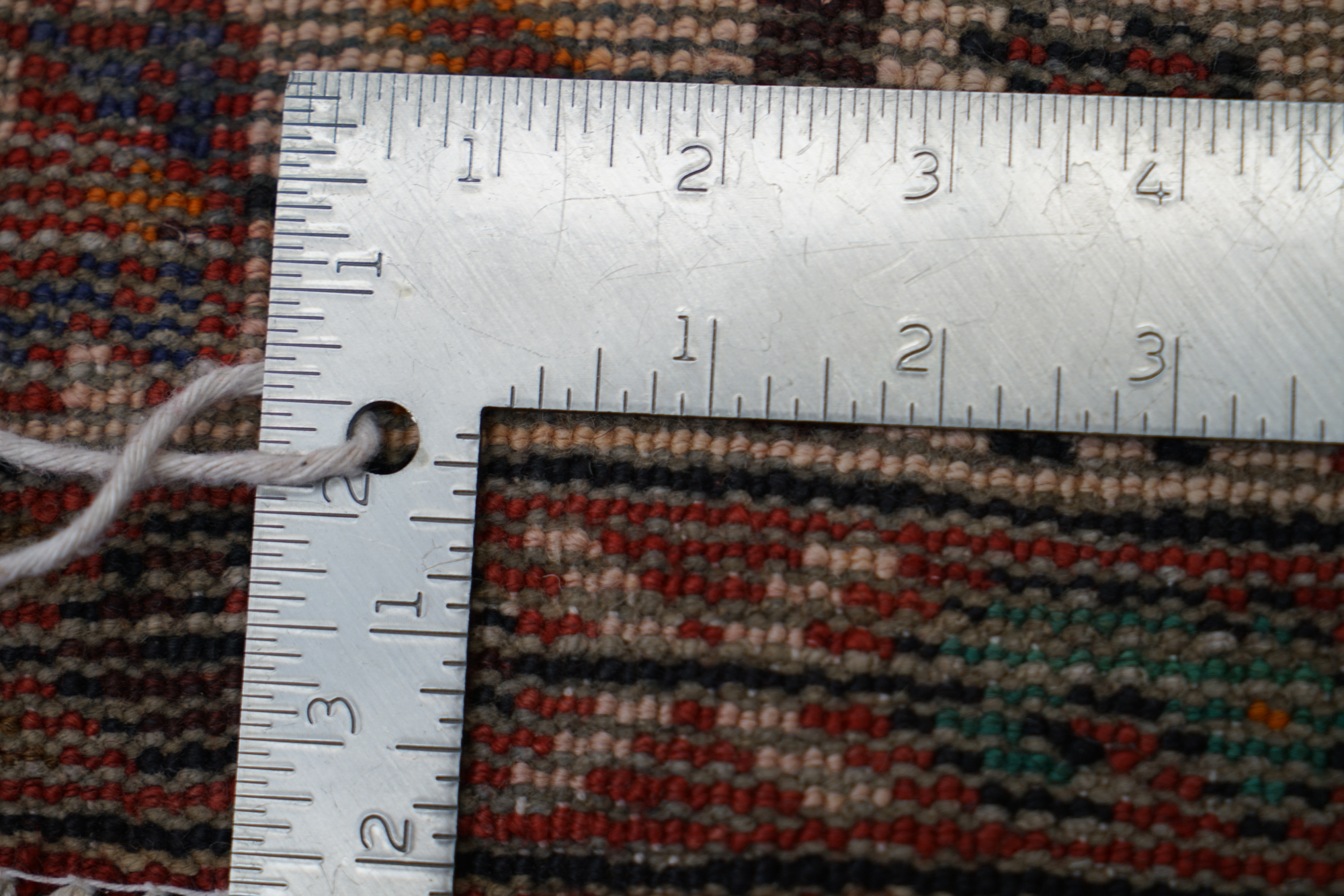 Hand-Knotted Afshar Wool Area Rug