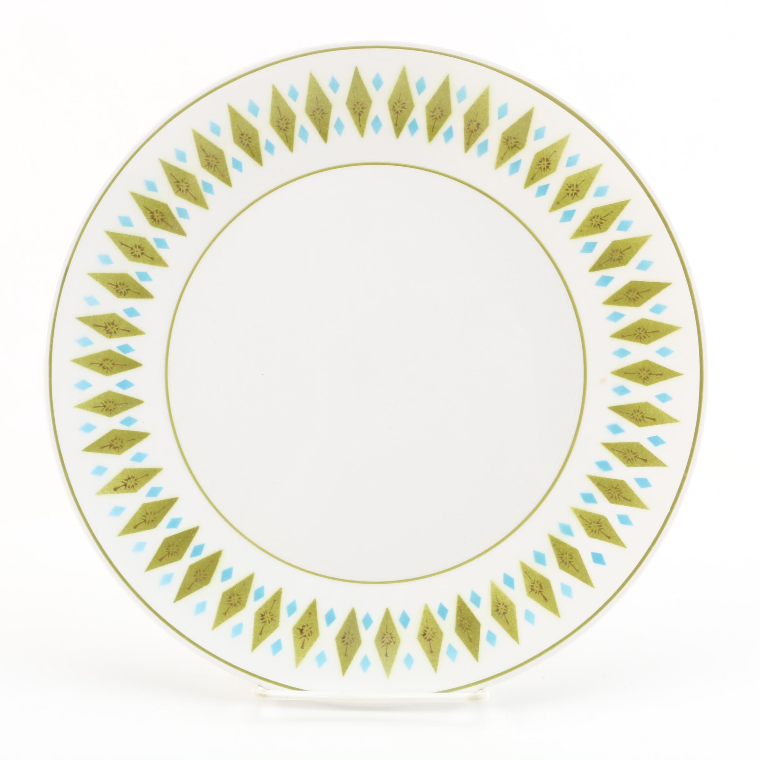 Mikasa Cerastone "Gem" and "Green" Dinnerware and Serving Dishes