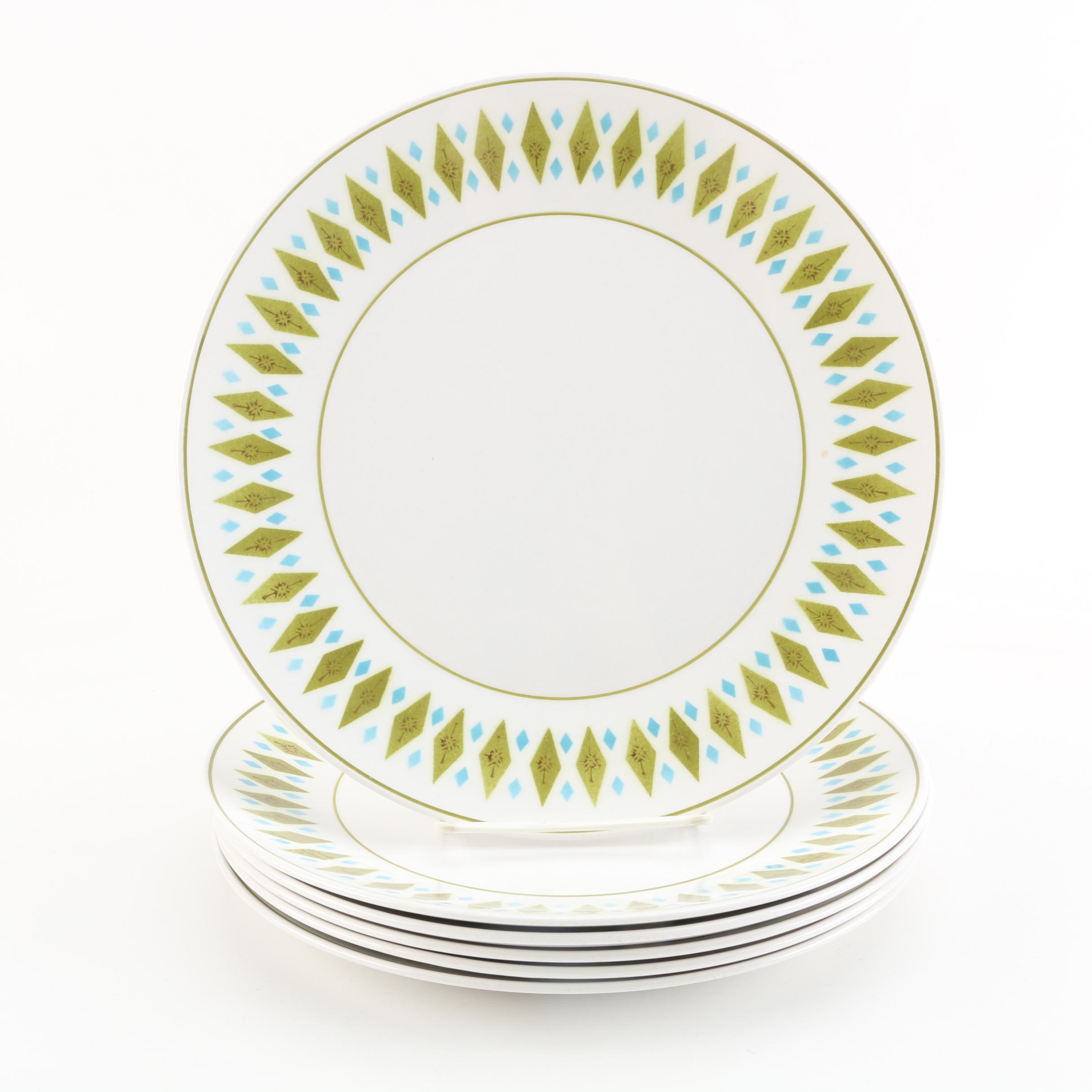 Mikasa Cerastone "Gem" and "Green" Dinnerware and Serving Dishes