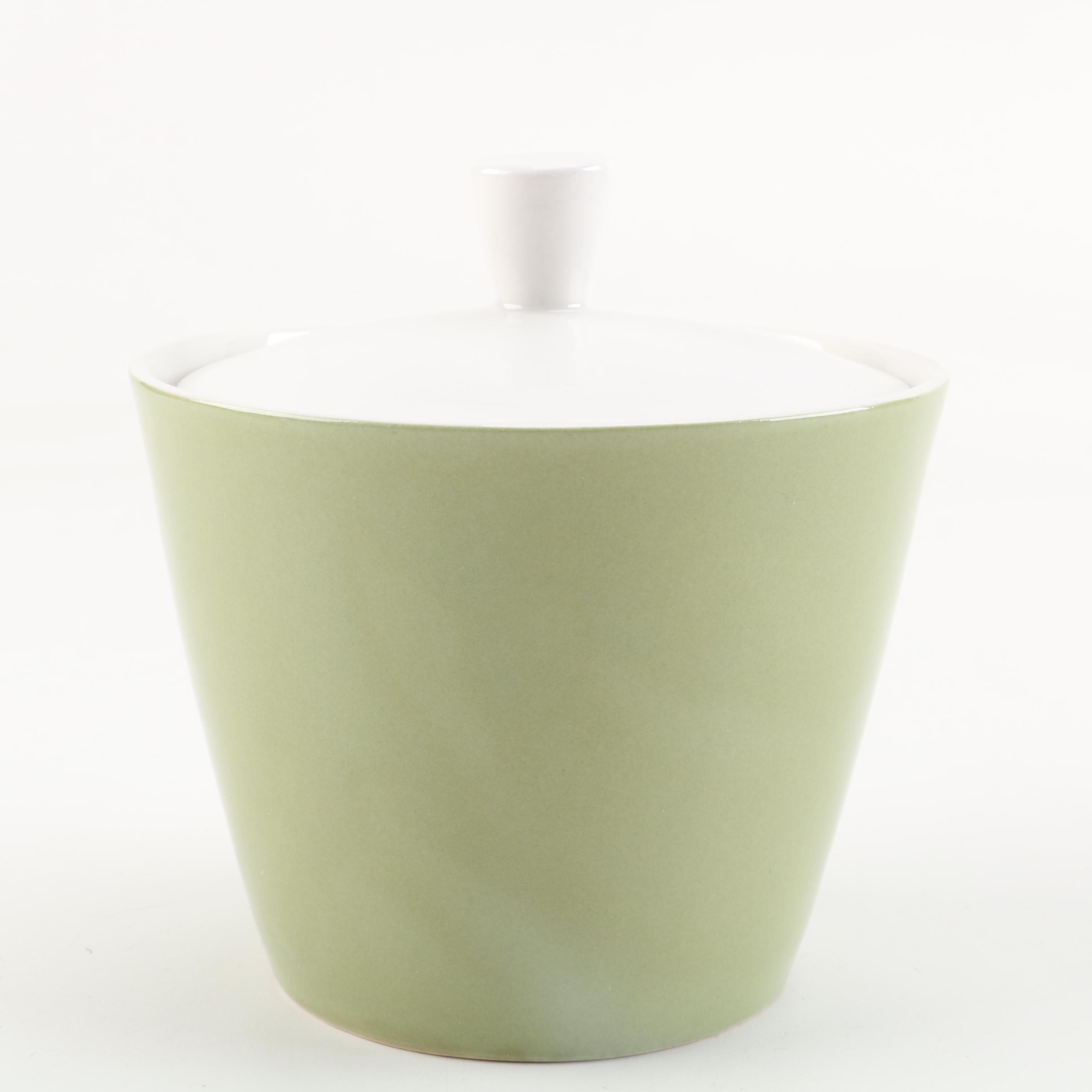 Mikasa Cerastone "Gem" and "Green" Dinnerware and Serving Dishes