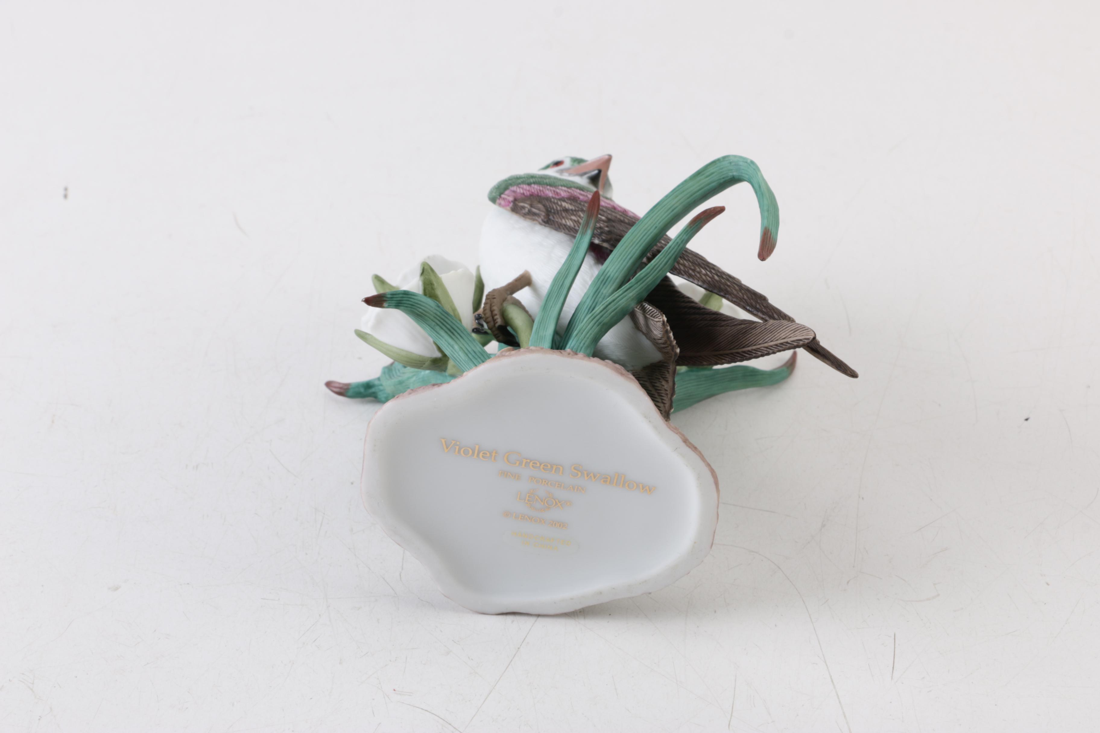 Lenox Porcelain Bird Figurines Including Cardinal