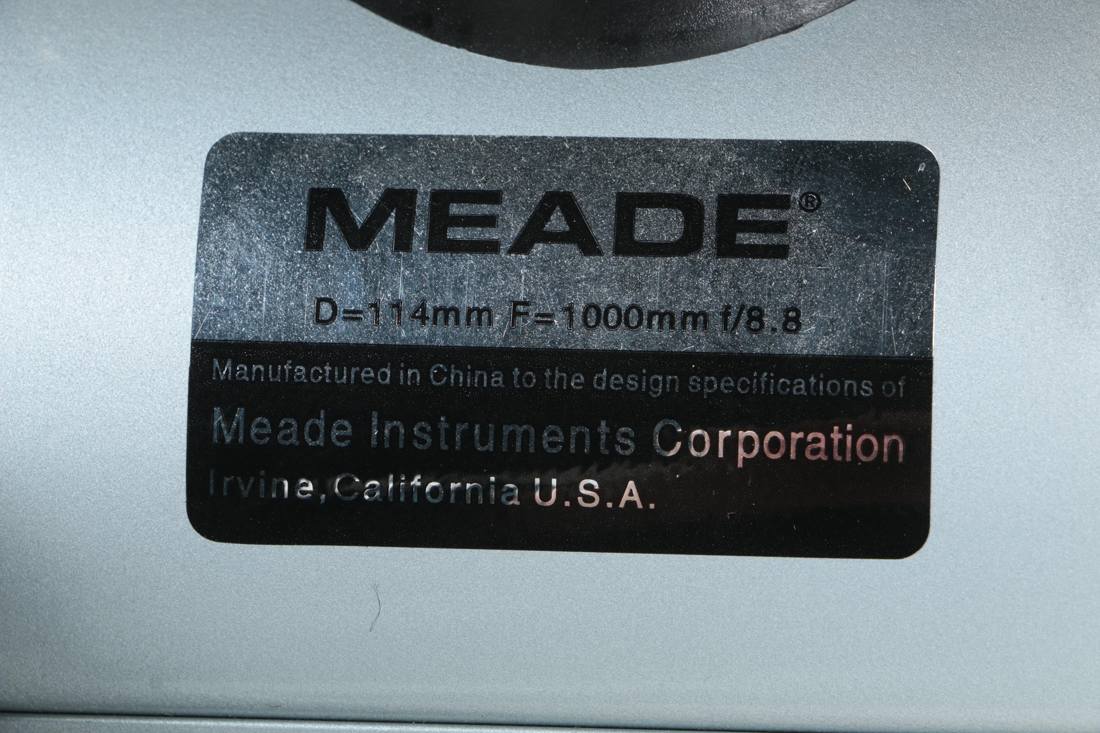 Meade Telescope