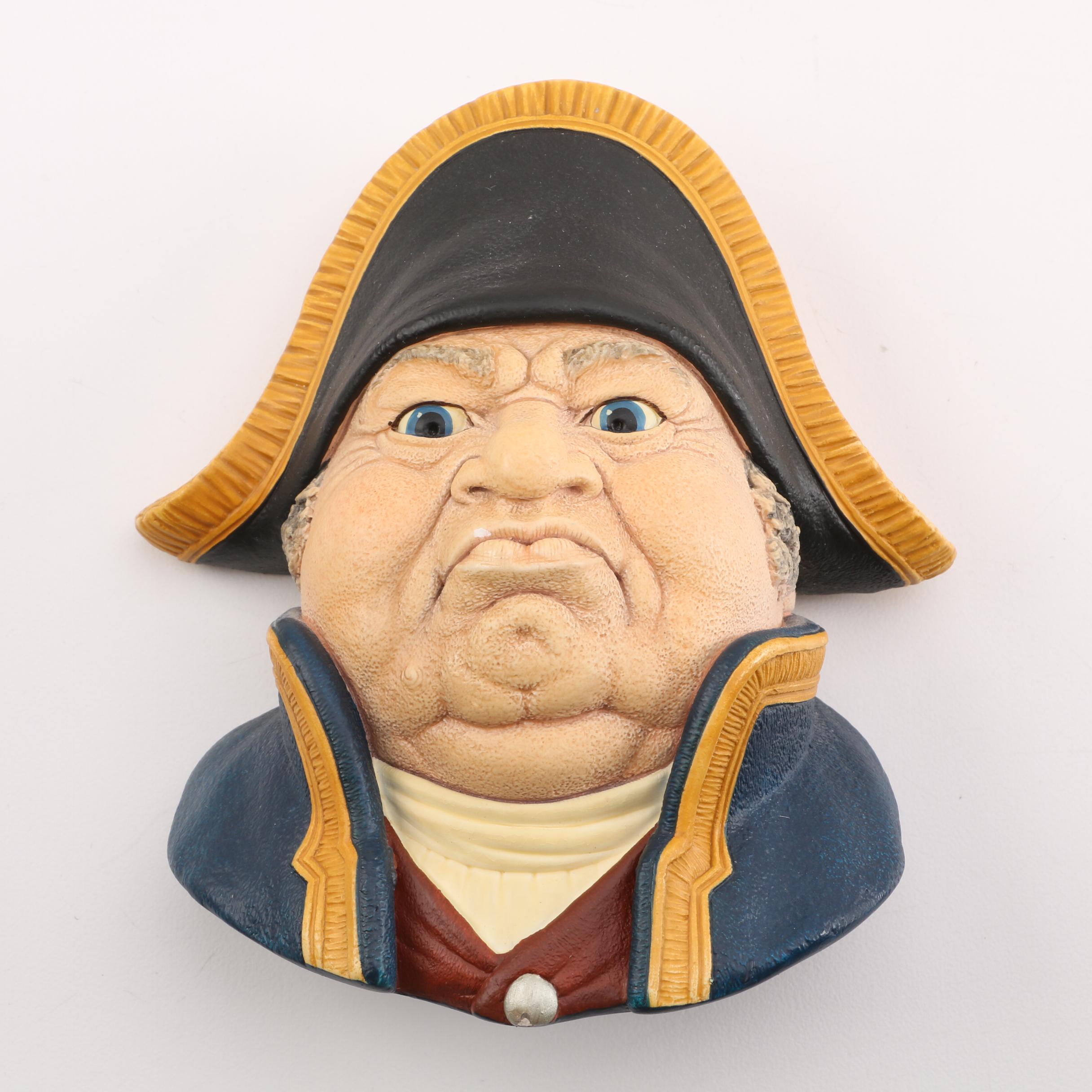 Bossons English Character Heads Wall Decor