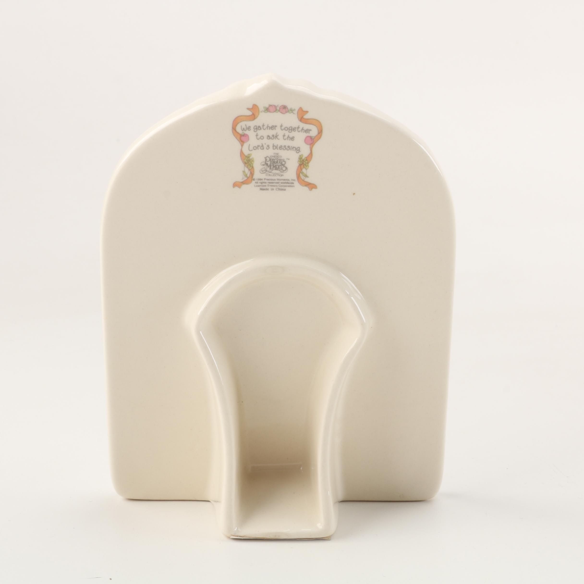 Precious Moments Figurines Including "Friends Never Drift Apart" and Cookie Jar