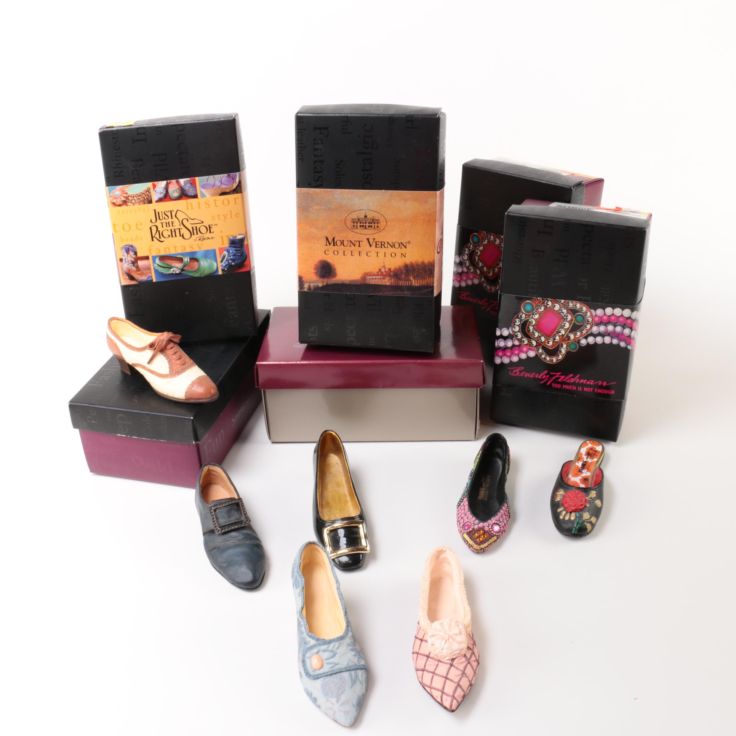 Just the Right Shoe Figurines including Beverly Feldman by Raine