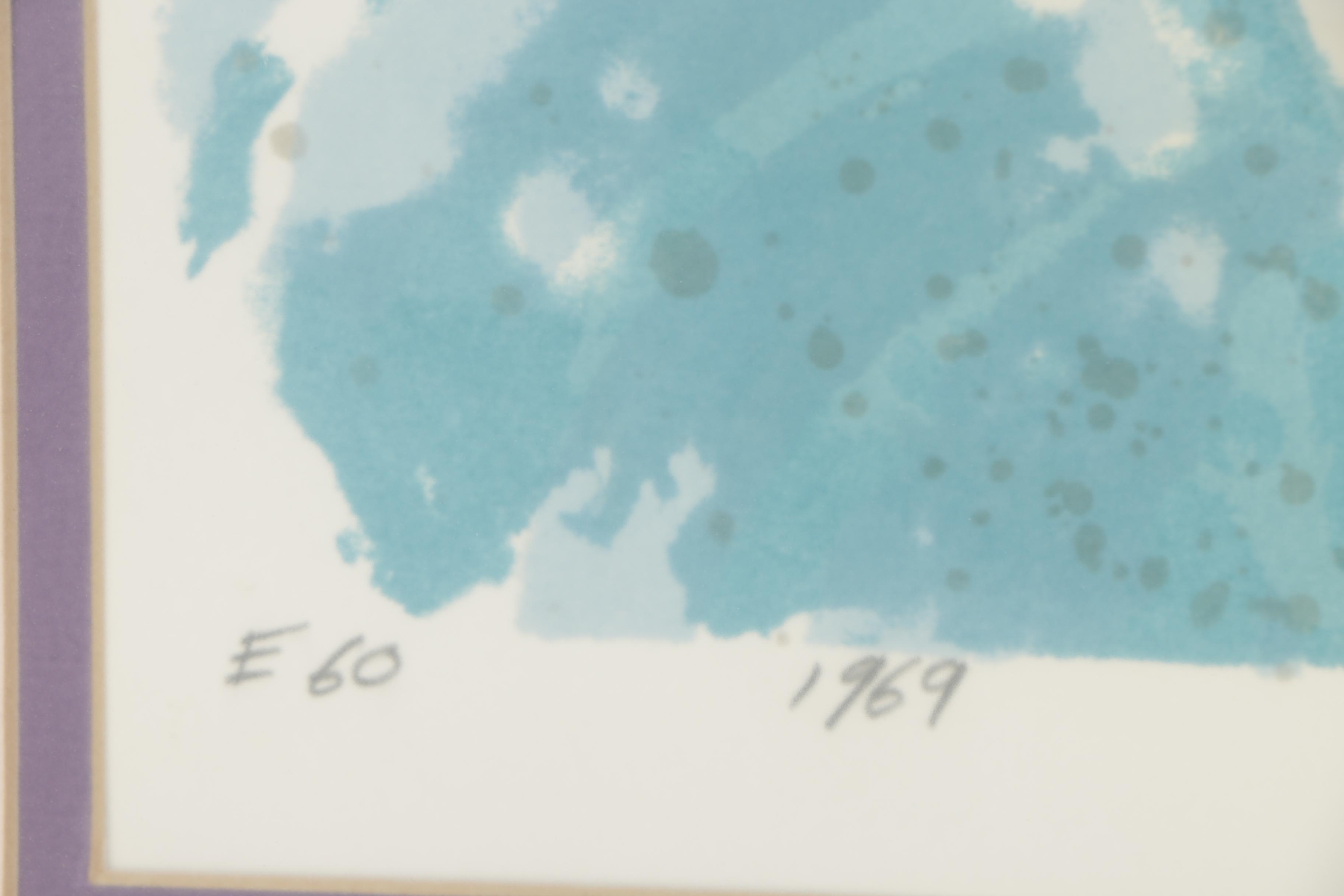 Albert Garvey Color Lithograph "Capricorn"