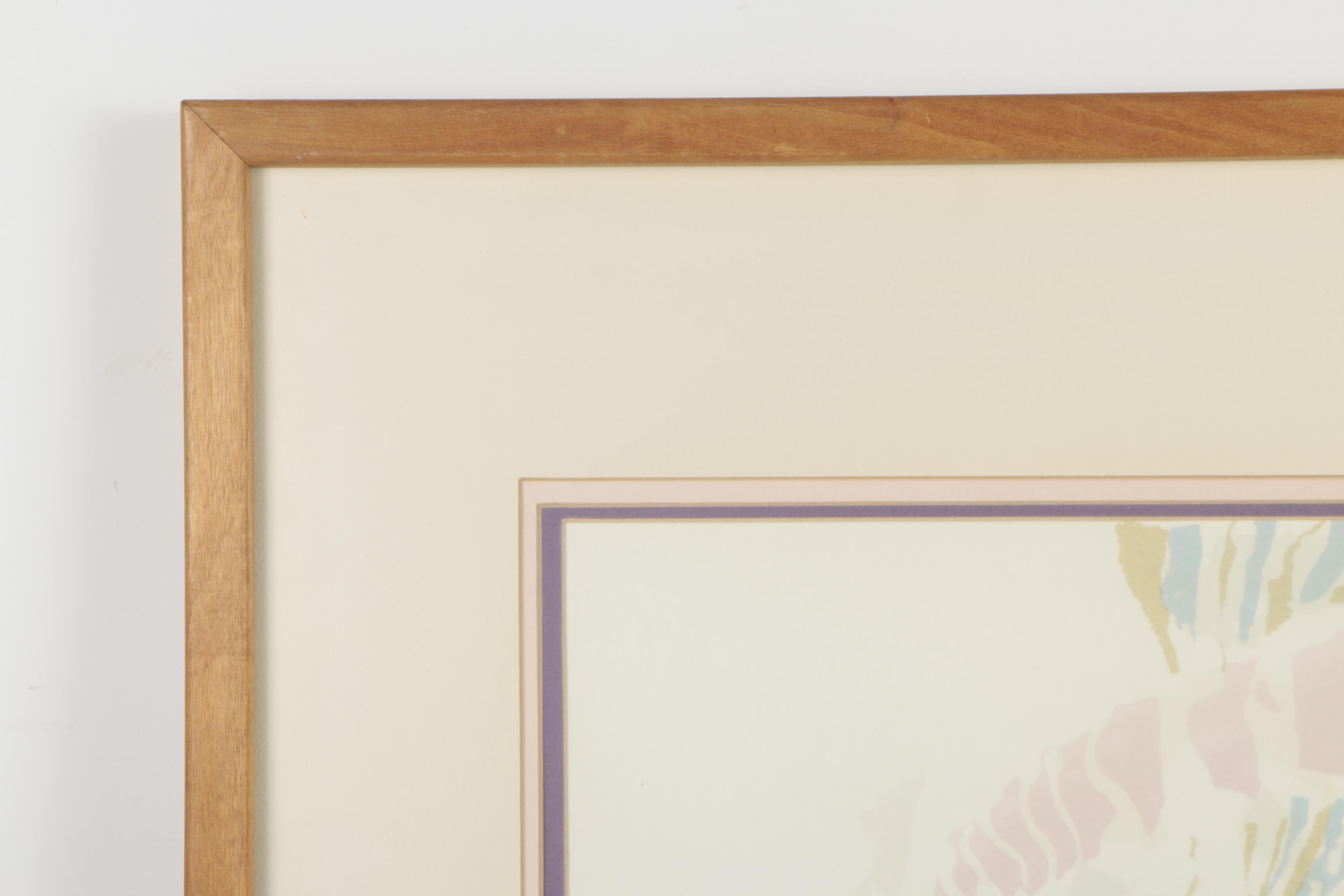 Albert Garvey Color Lithograph "Capricorn"