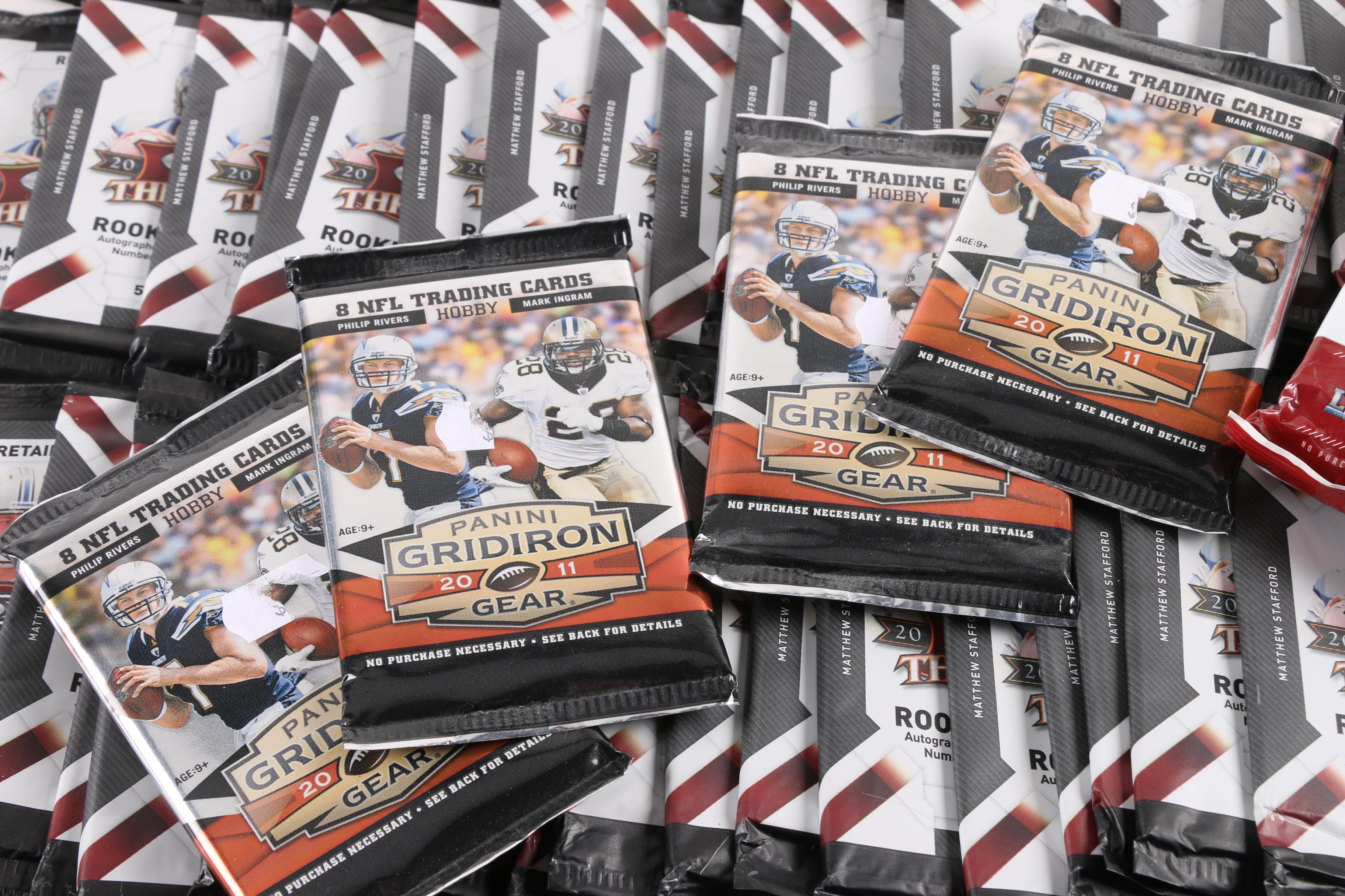 108 Packs of Football Cards