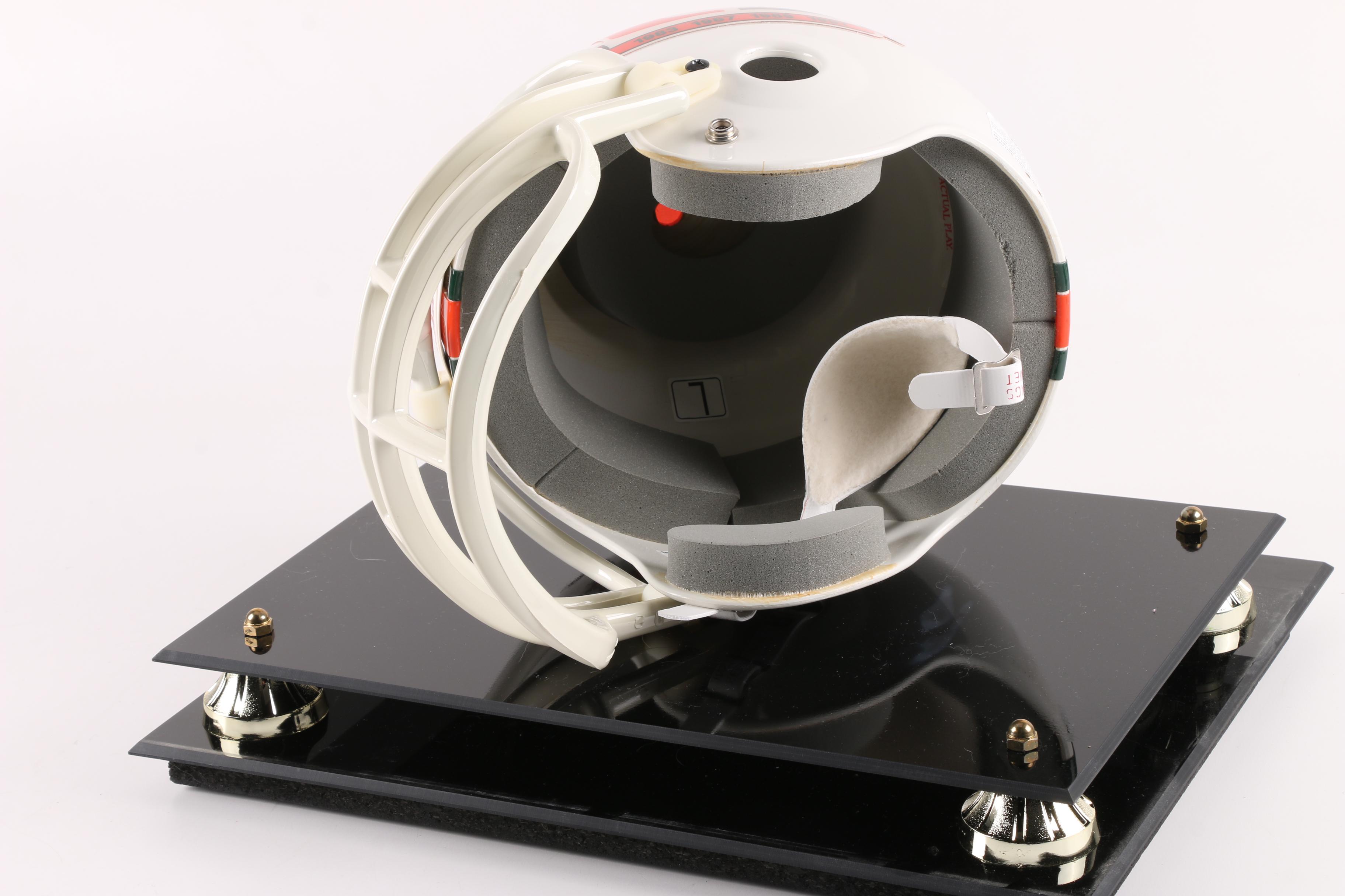 Autographed University of Miami National Champions Helmet