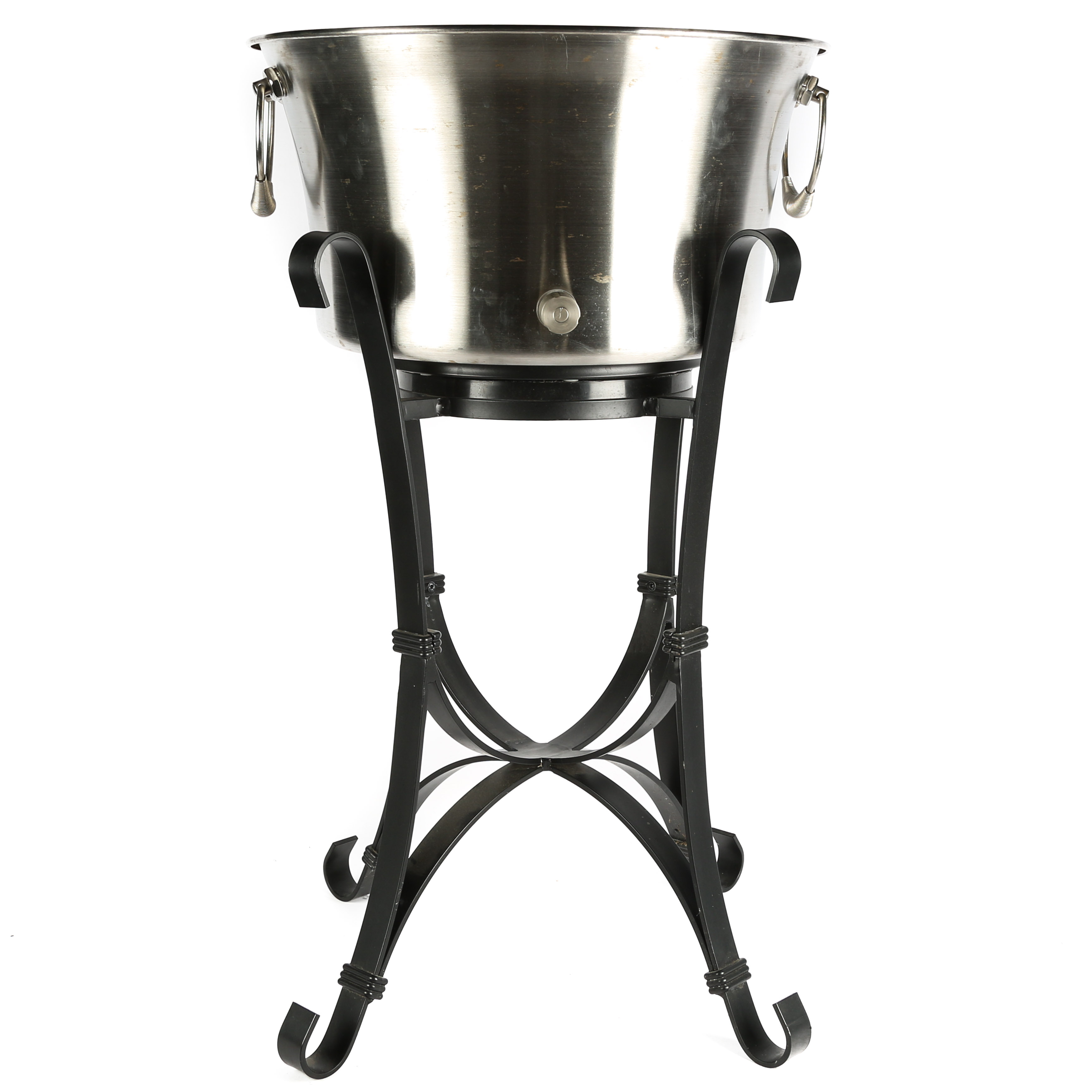 Patio Ice Bucket and Stand