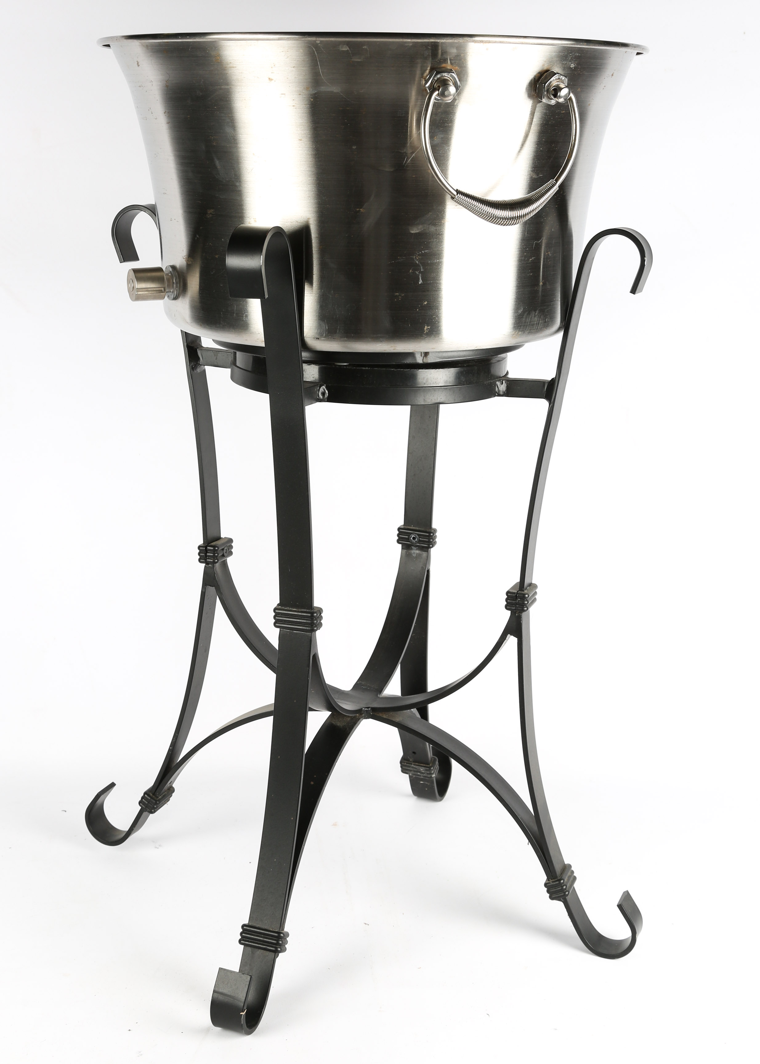 Patio Ice Bucket and Stand