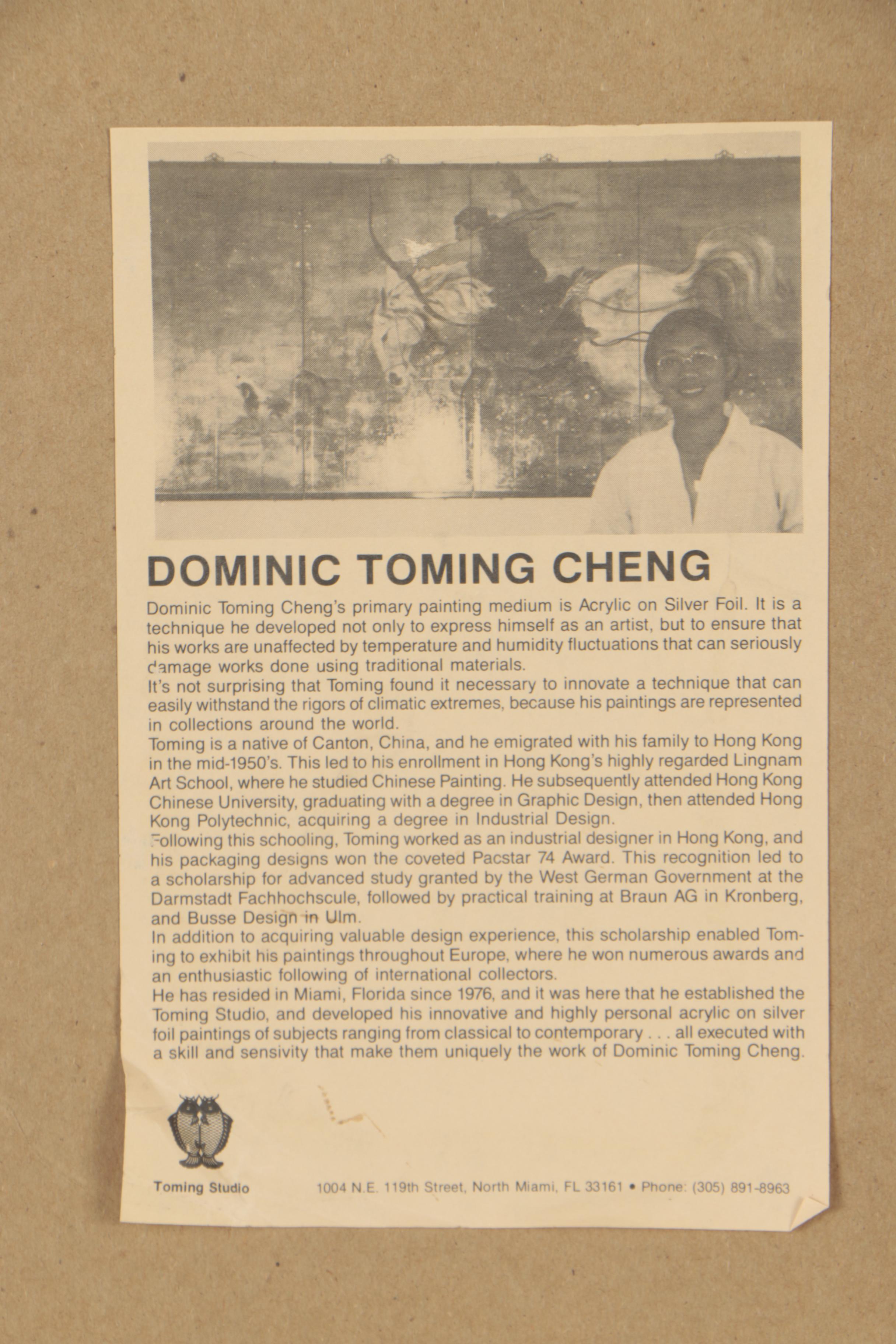 Dominic Toming Cheng Watercolor on Paper