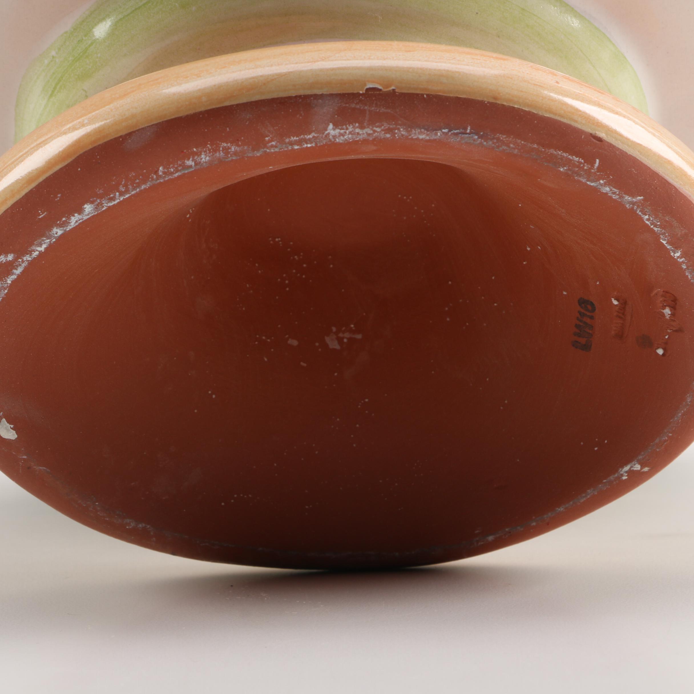 McKenzie-Childs "Fish Story" Fish Bowl