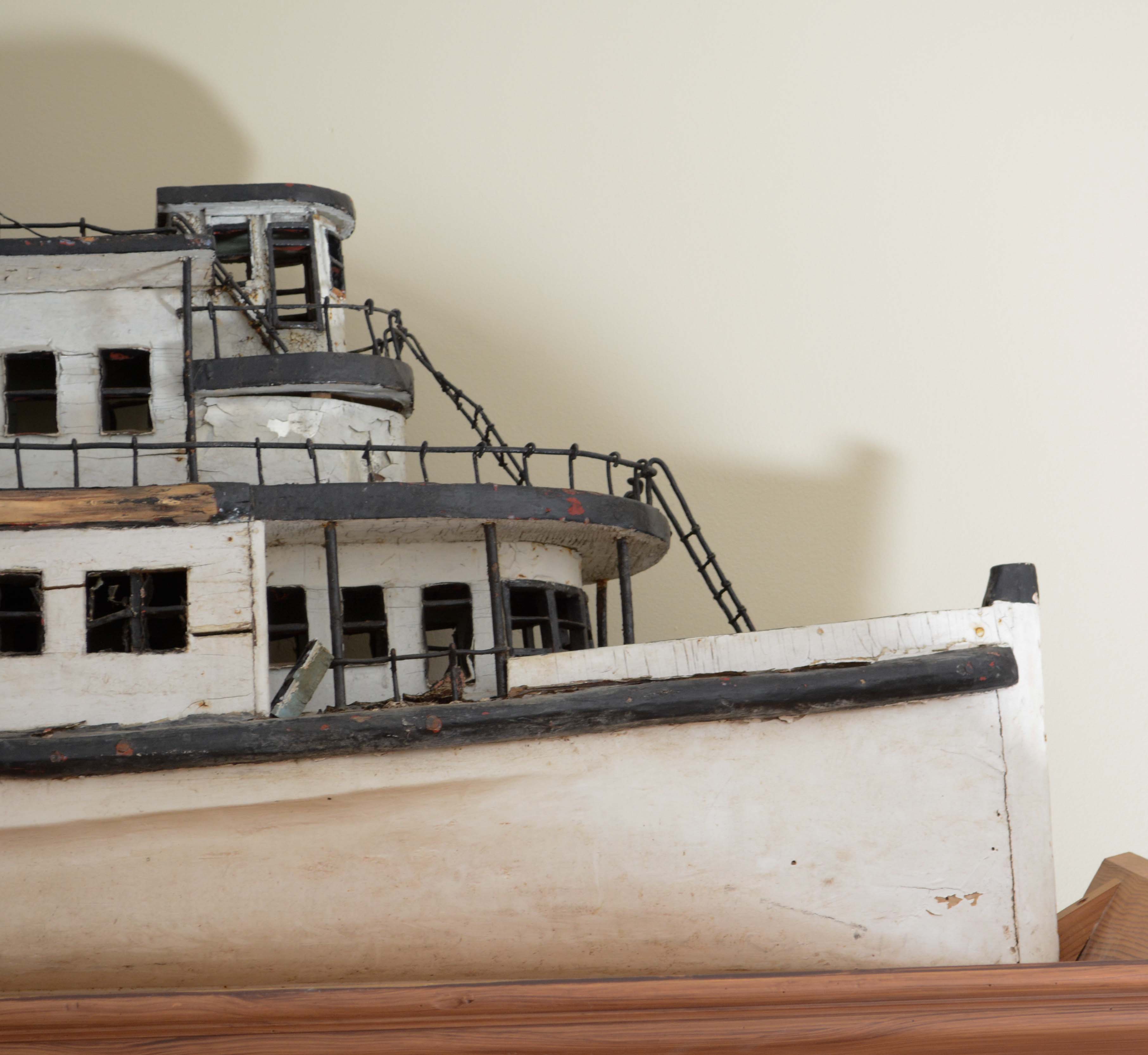 Vintage Replica of the Double Decker Steamboat "Nobska"