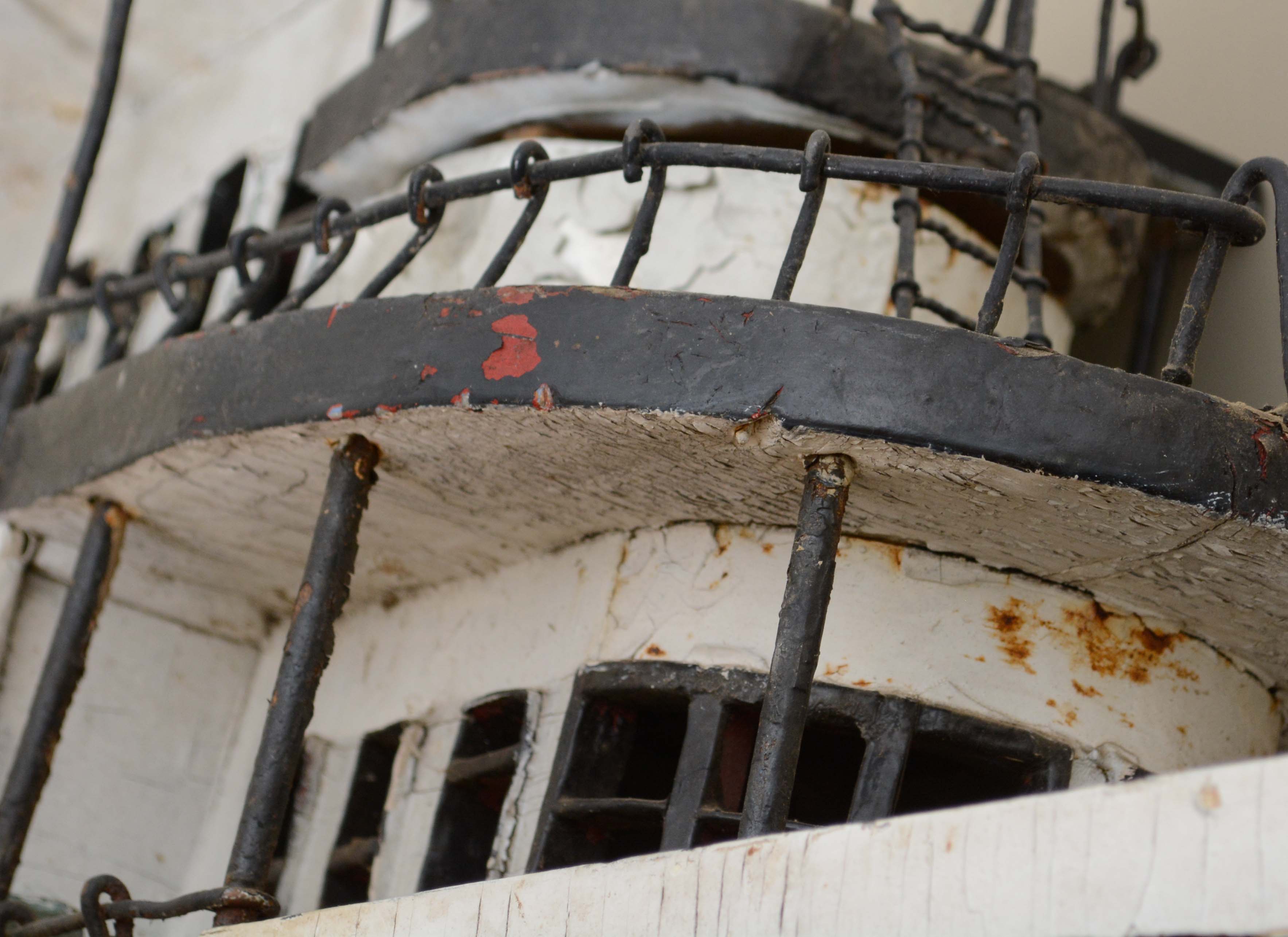 Vintage Replica of the Double Decker Steamboat "Nobska"