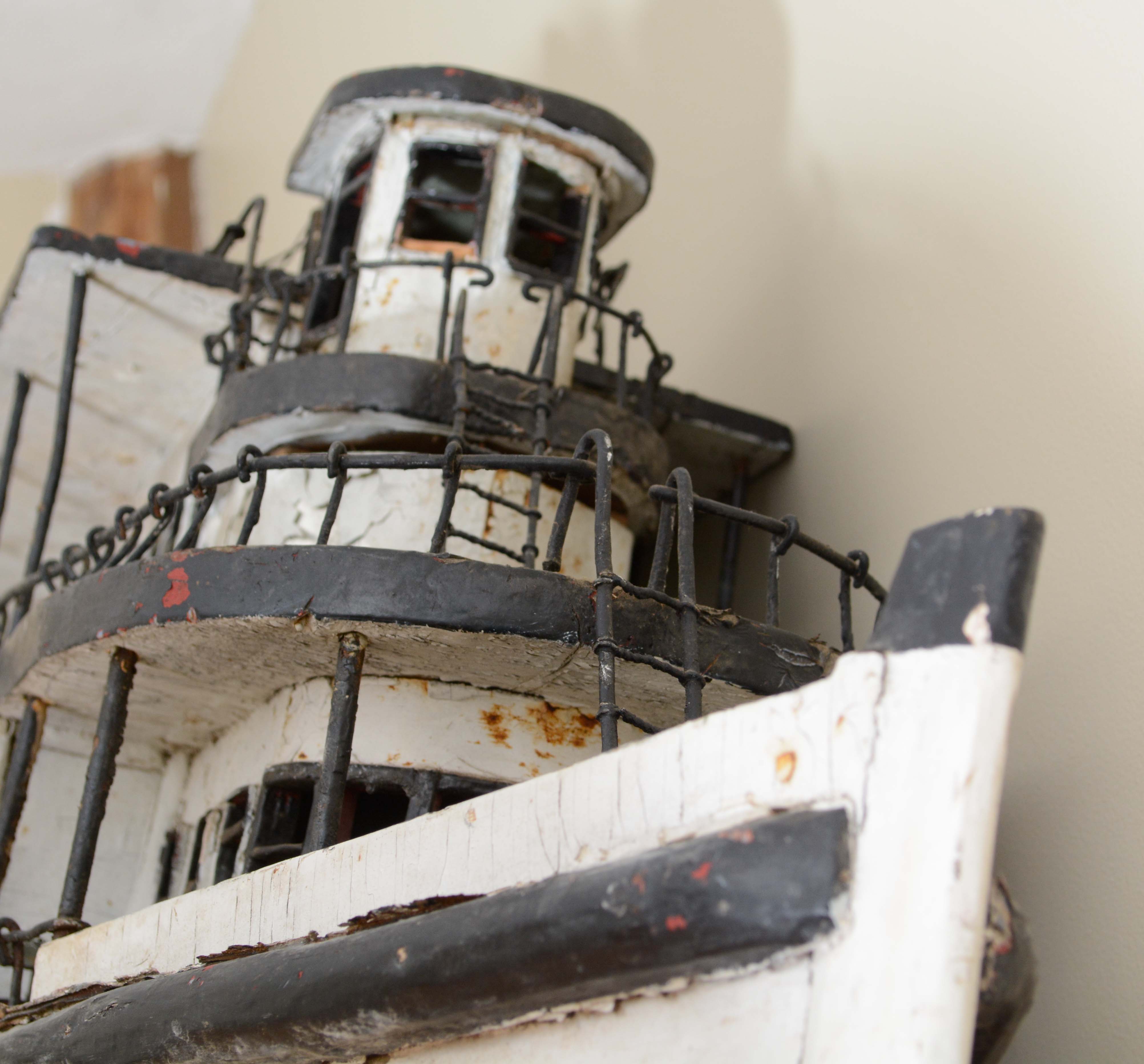 Vintage Replica of the Double Decker Steamboat "Nobska"