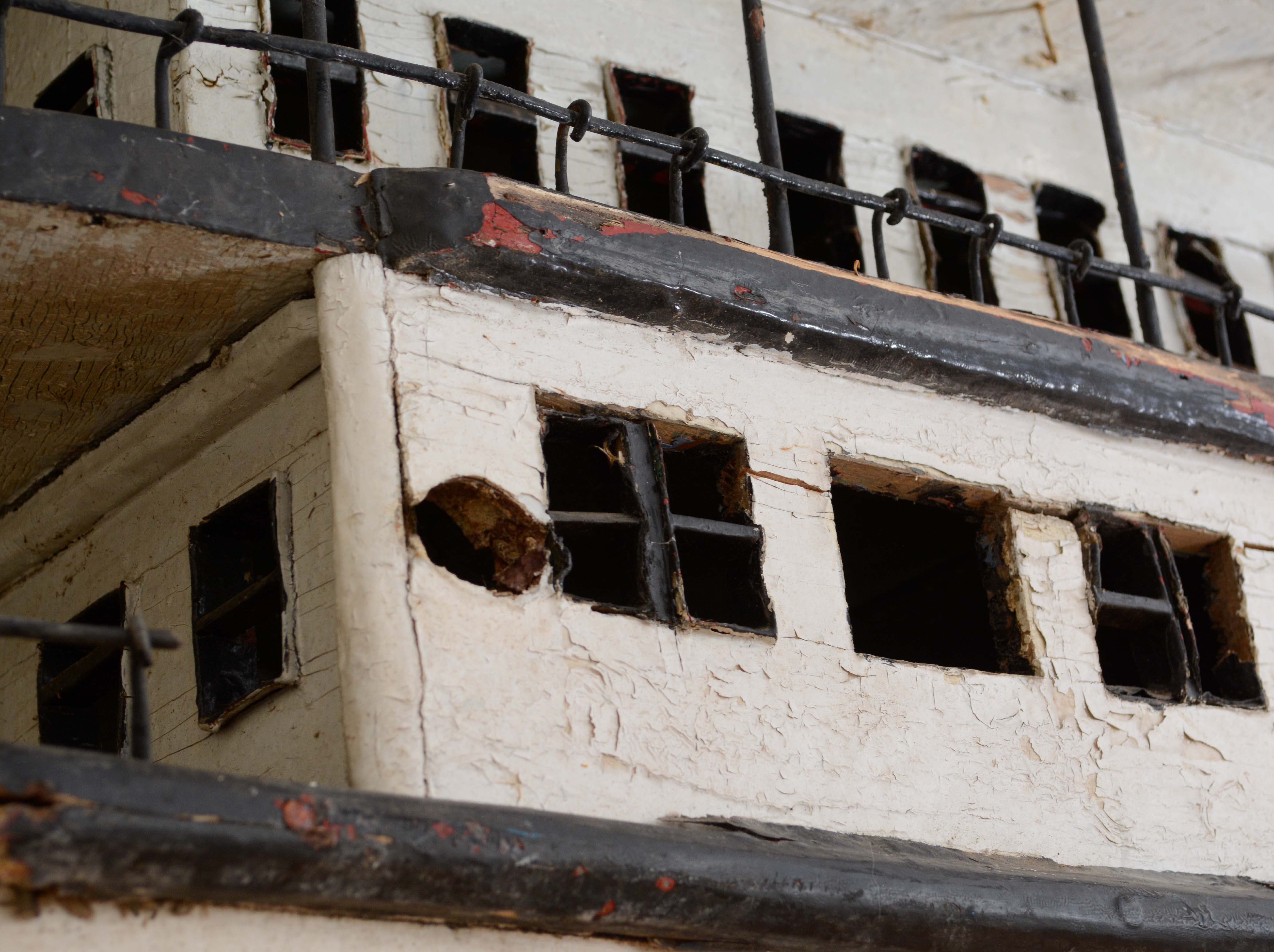 Vintage Replica of the Double Decker Steamboat "Nobska"