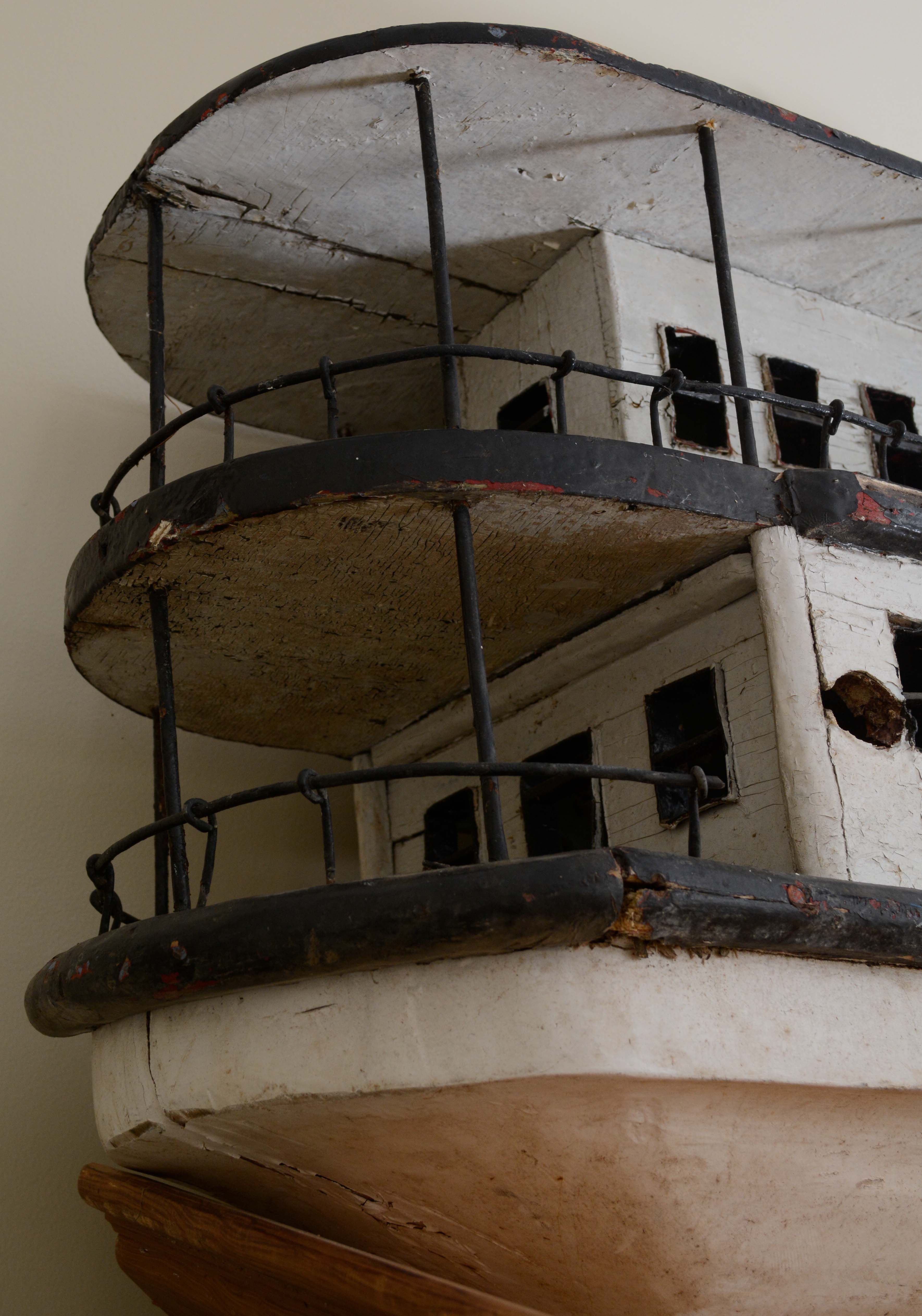 Vintage Replica of the Double Decker Steamboat "Nobska"