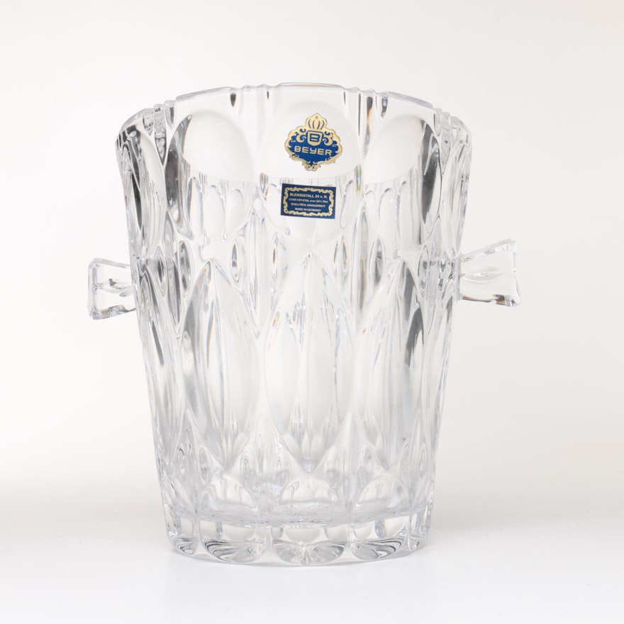 German Beyers Crystal Wine Chiller