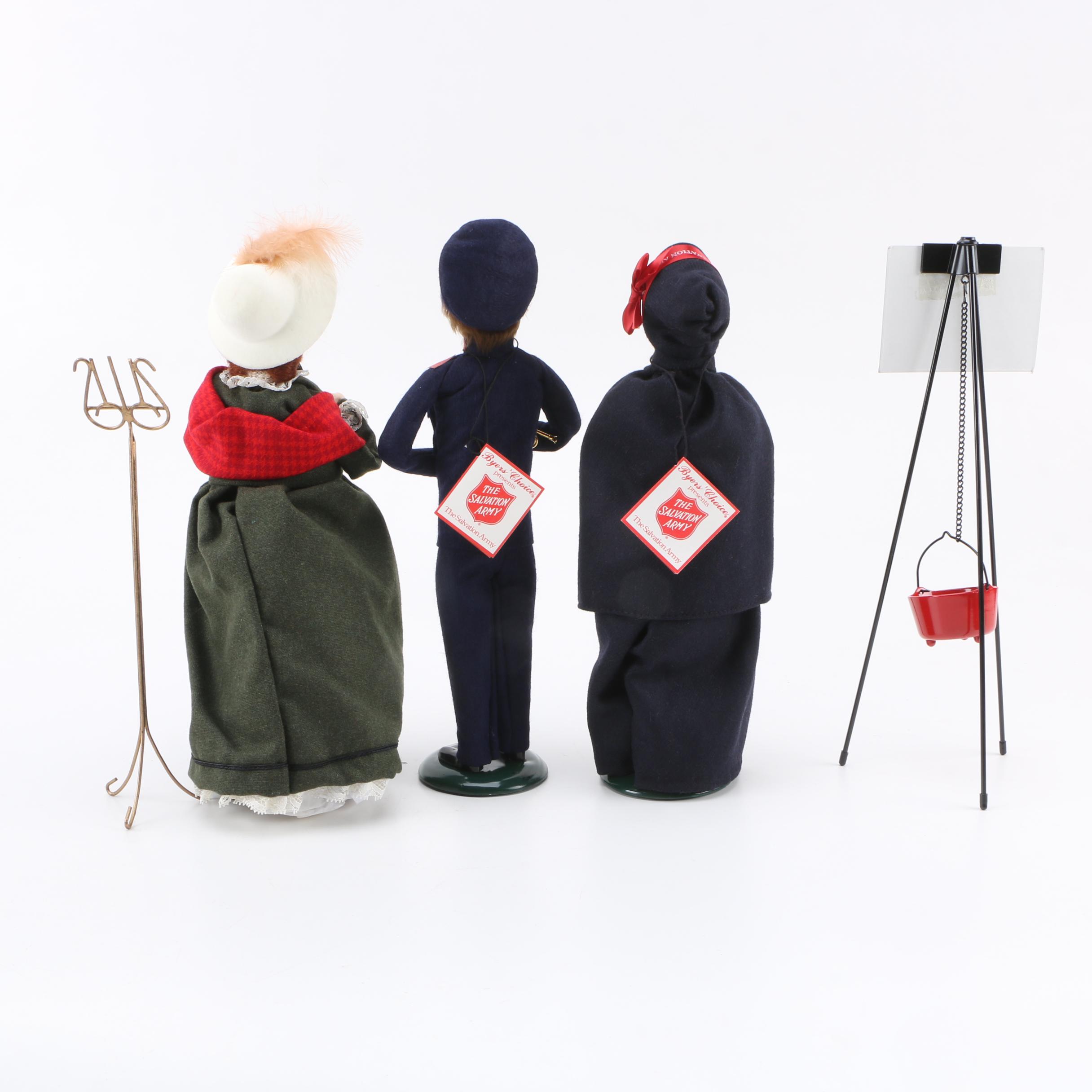 Byers' Choice "The Carolers" Figurines for The Salvation Army