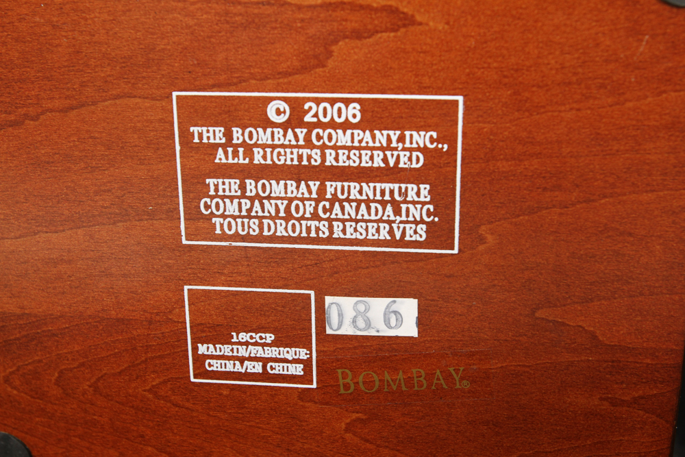 Bombay Company Jewelry Box with Costume Jewelry Collection