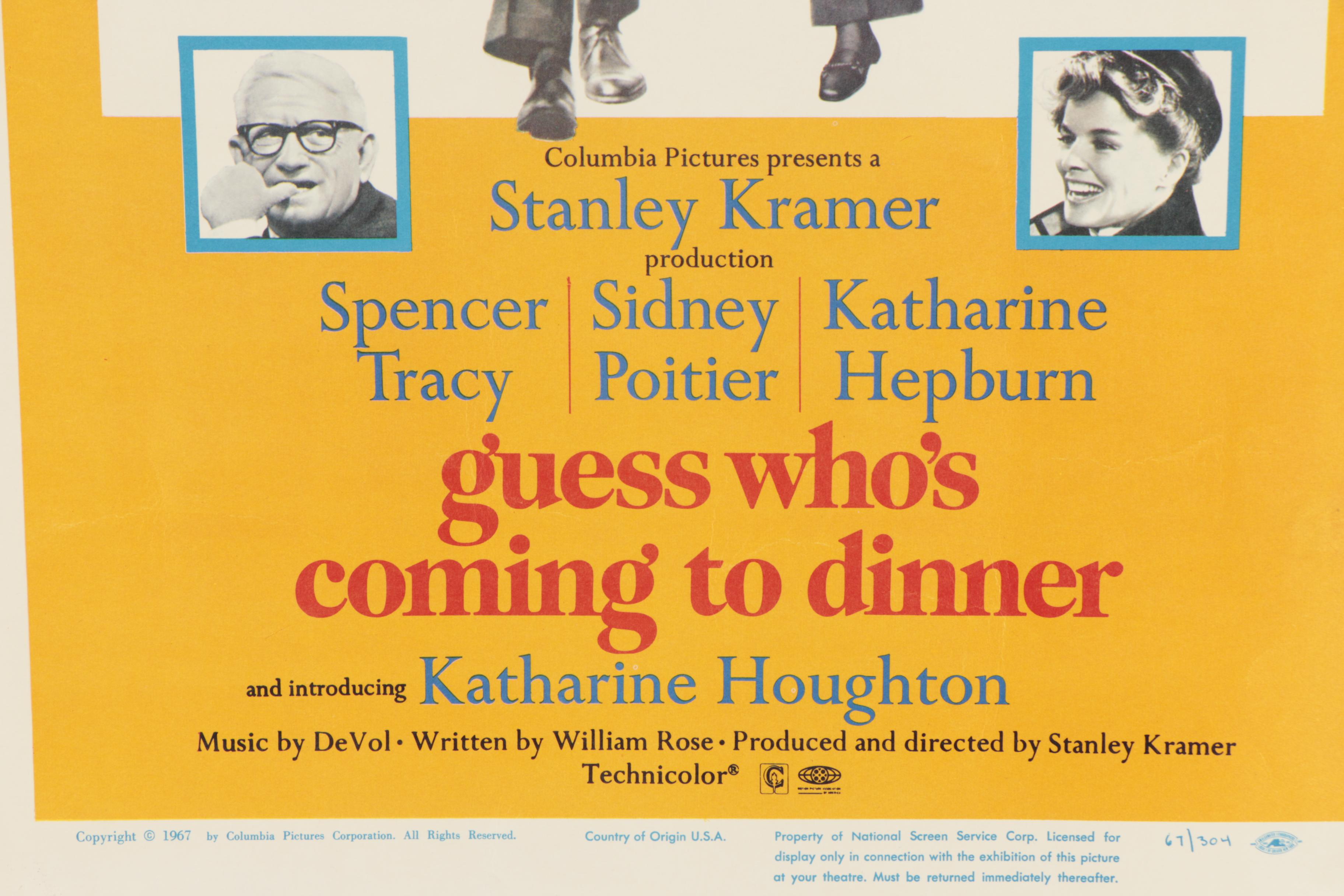 Vintage Offset Lithographic Movie Advertising Posters