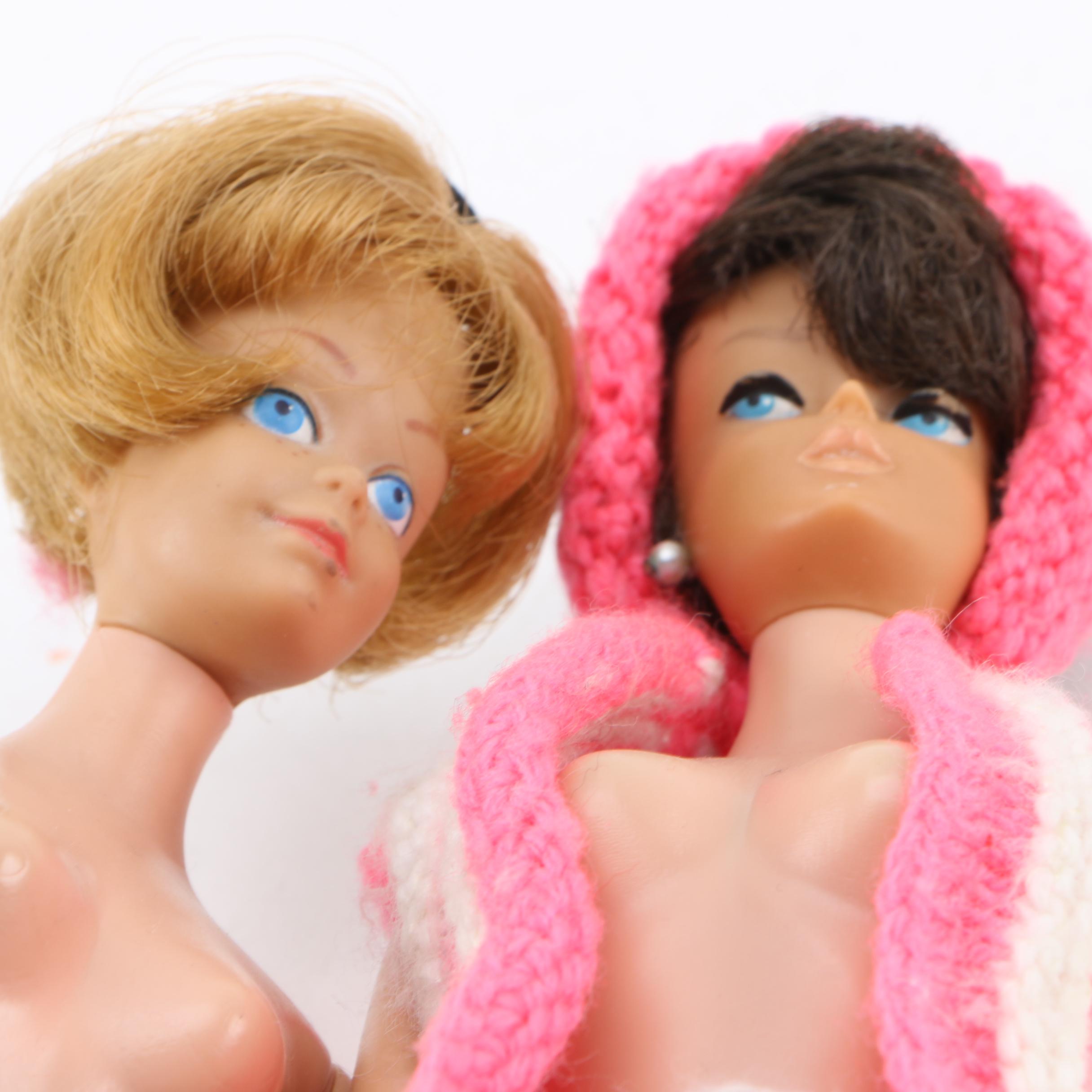 1960s Mattel "Barbie and Friends" Fashion Dolls