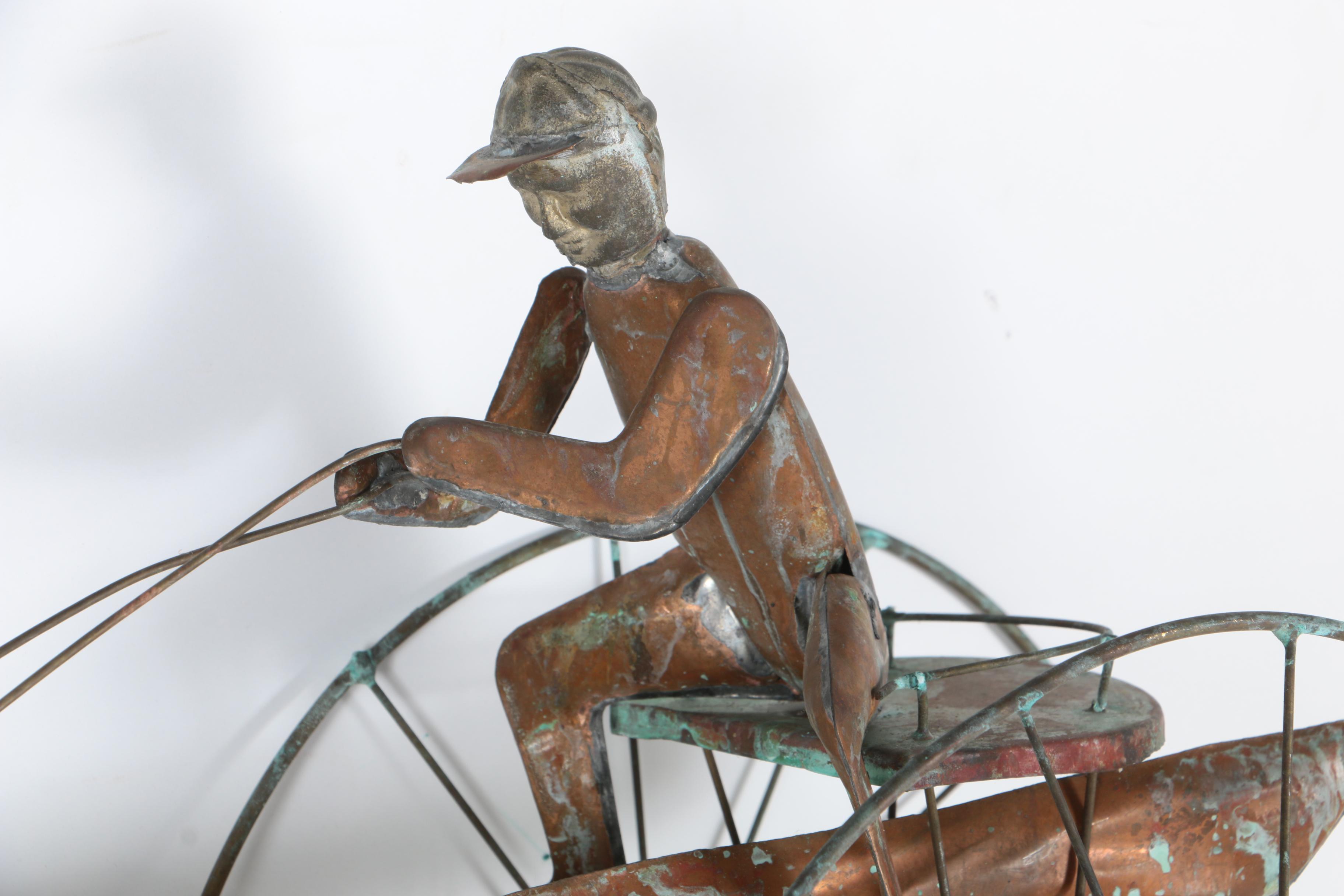 Vintage Horse and Sulky Weathervane