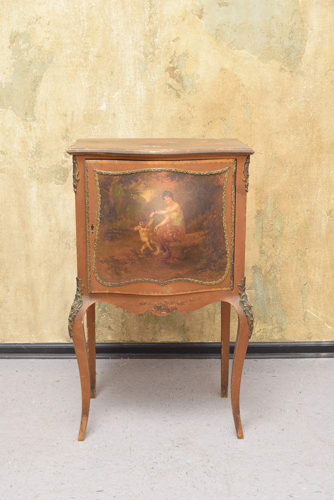 1920s French Music Cabinet