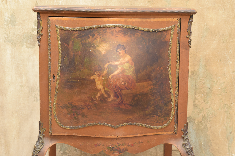 1920s French Music Cabinet