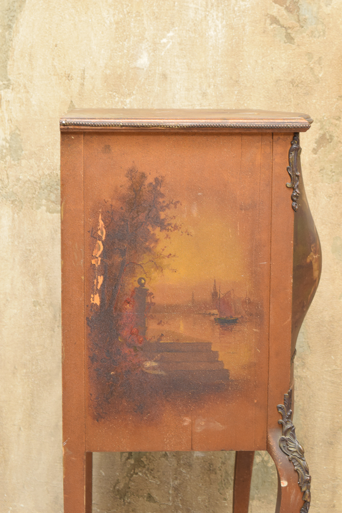 1920s French Music Cabinet