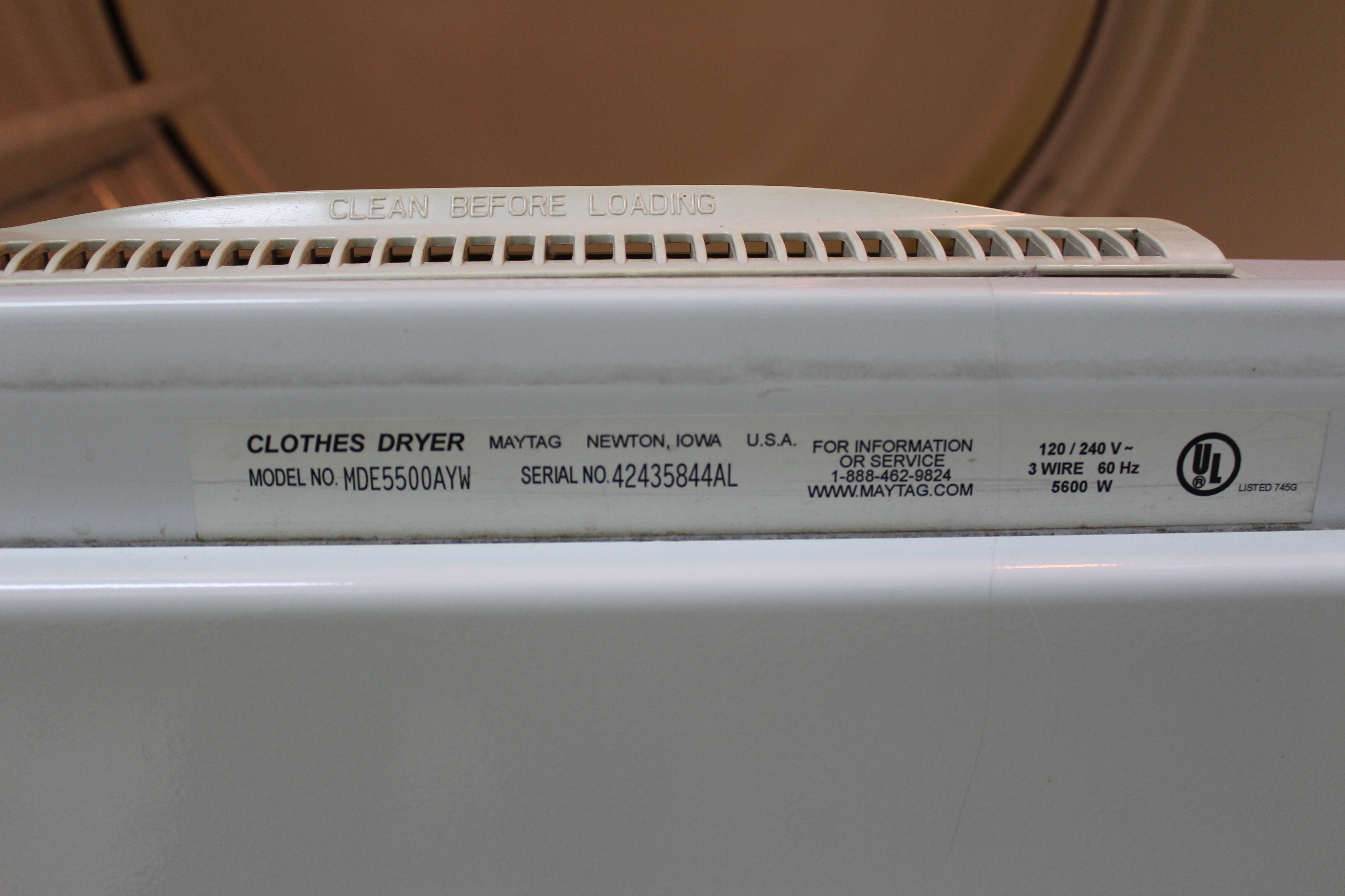 Maytag Nepture Dryer