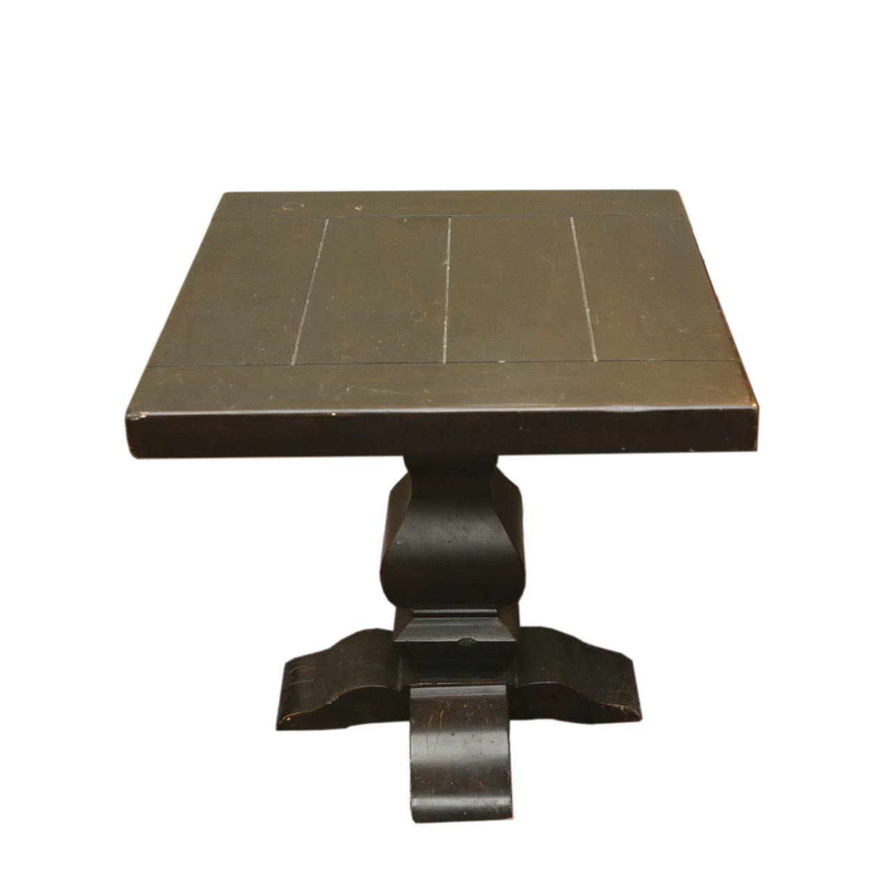 Vintage Pedestal End Table