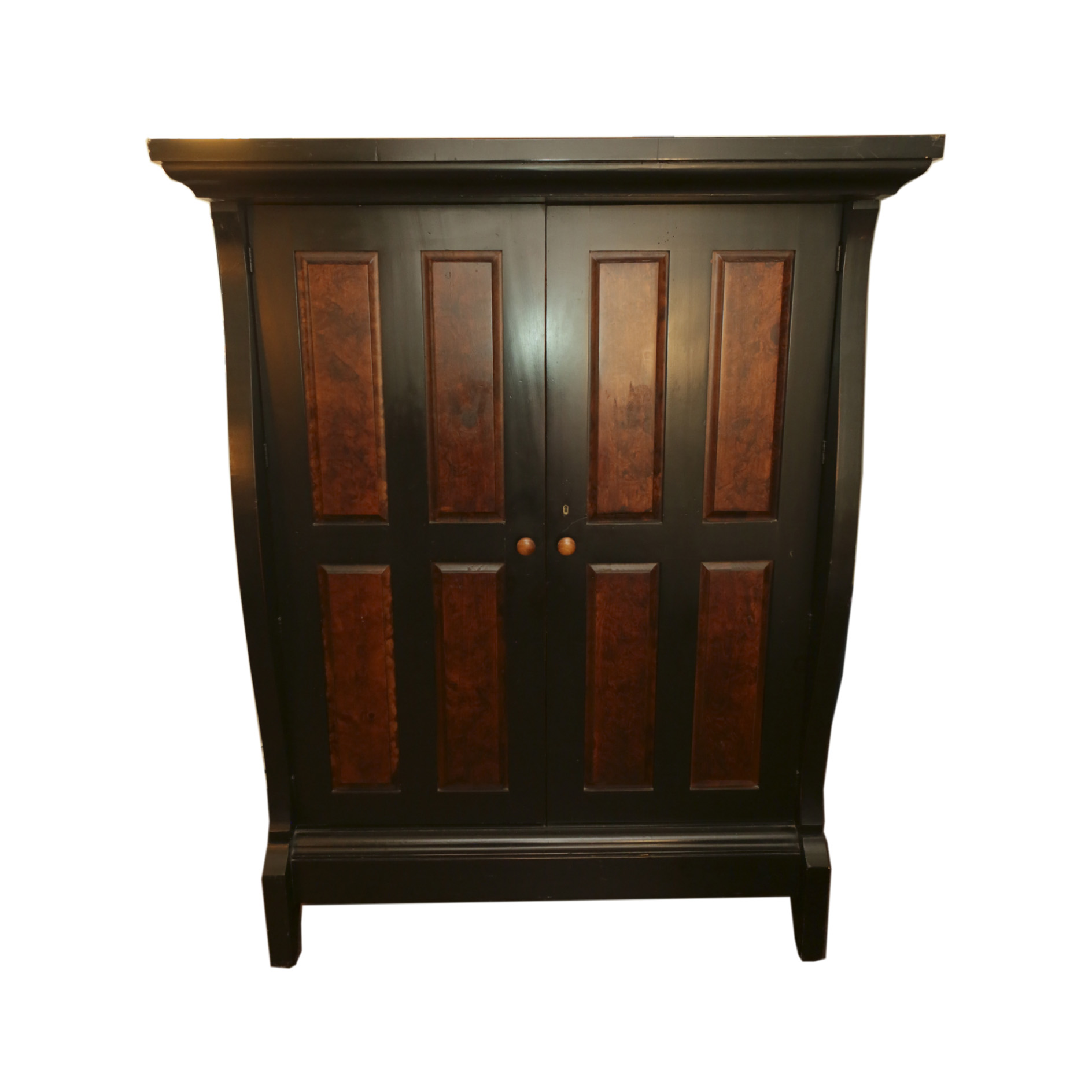Mission Style Entertainment Armoire Designed by Jim Peed for Romweber