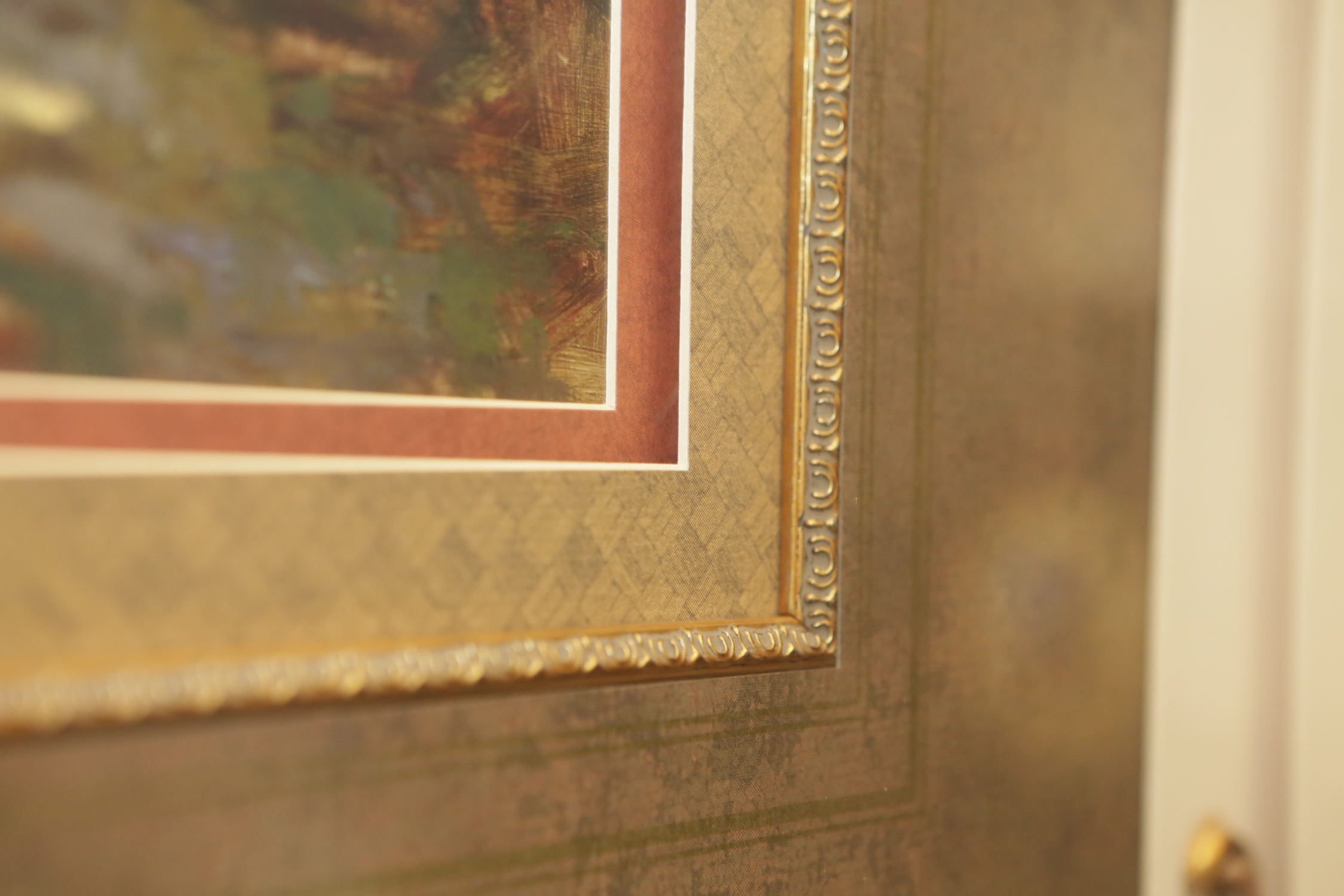 Offset Lithograph After Paul Burkett "Sunlight Path"