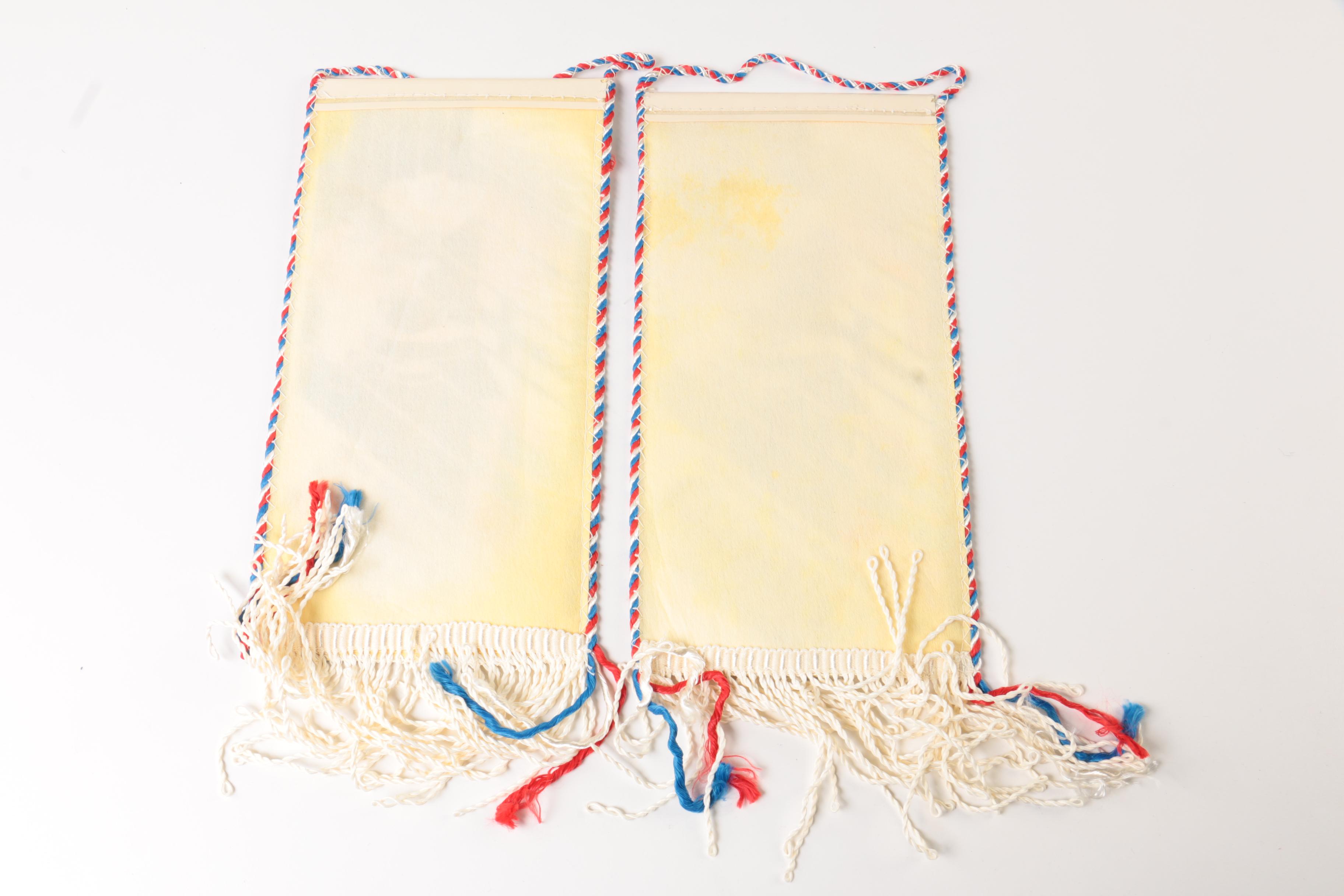 Ten Vintage Olympic Ice Hockey Banners