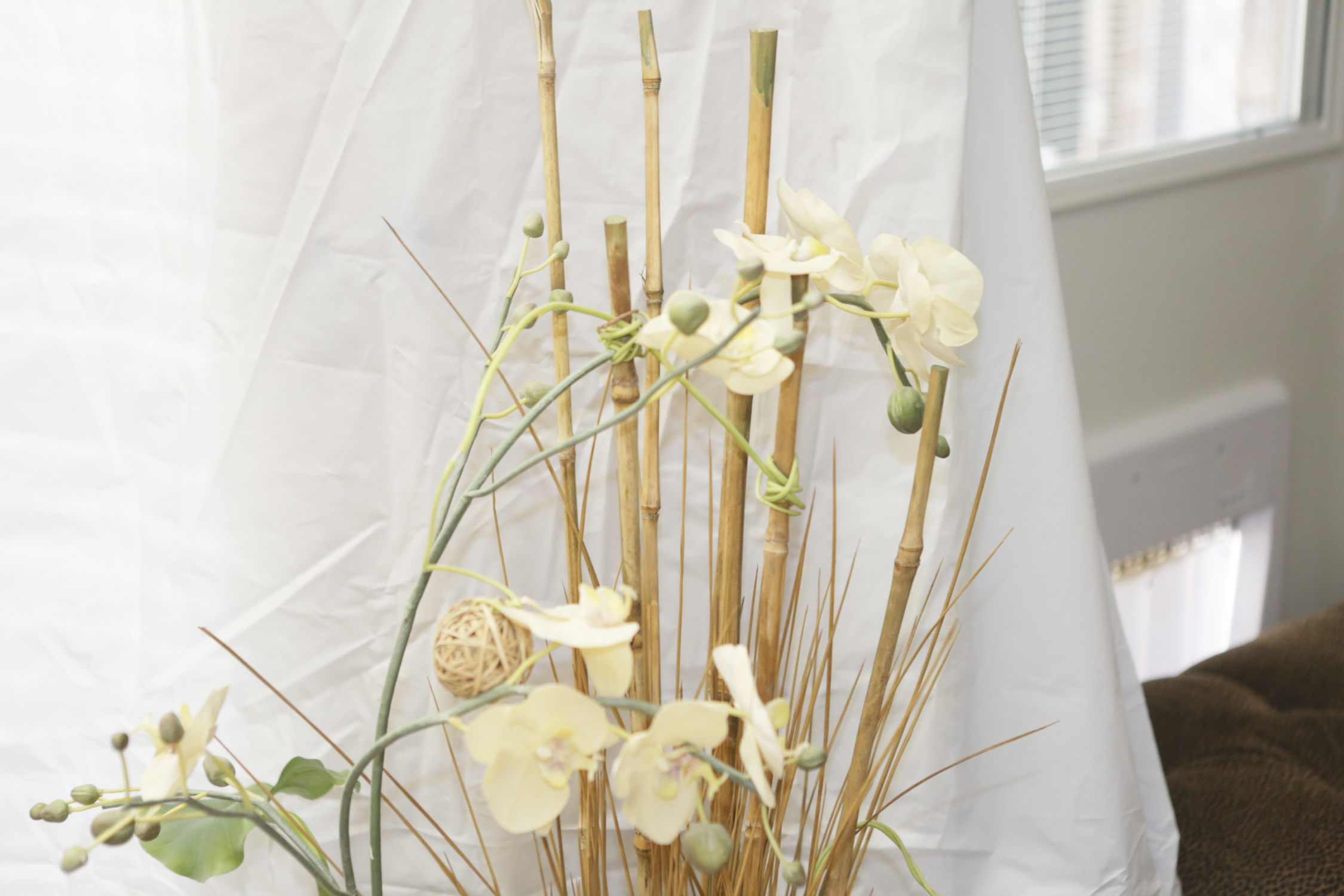 Artificial Plant in Metal Planter