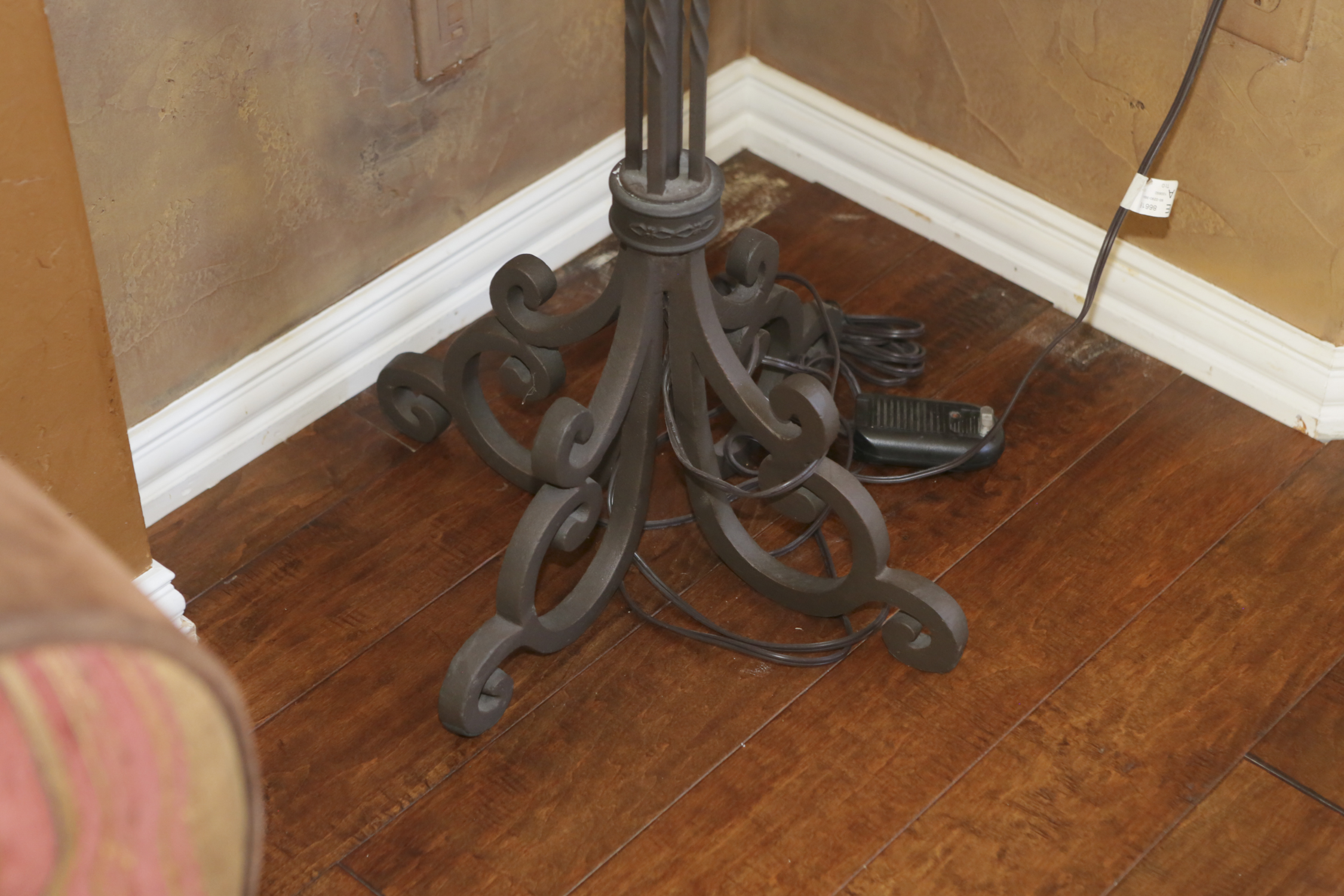 Brass Torchiere Floor Lamp