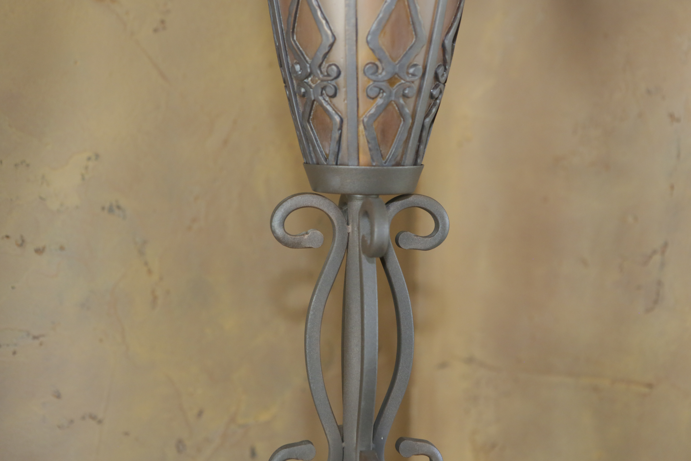 Brass Torchiere Floor Lamp