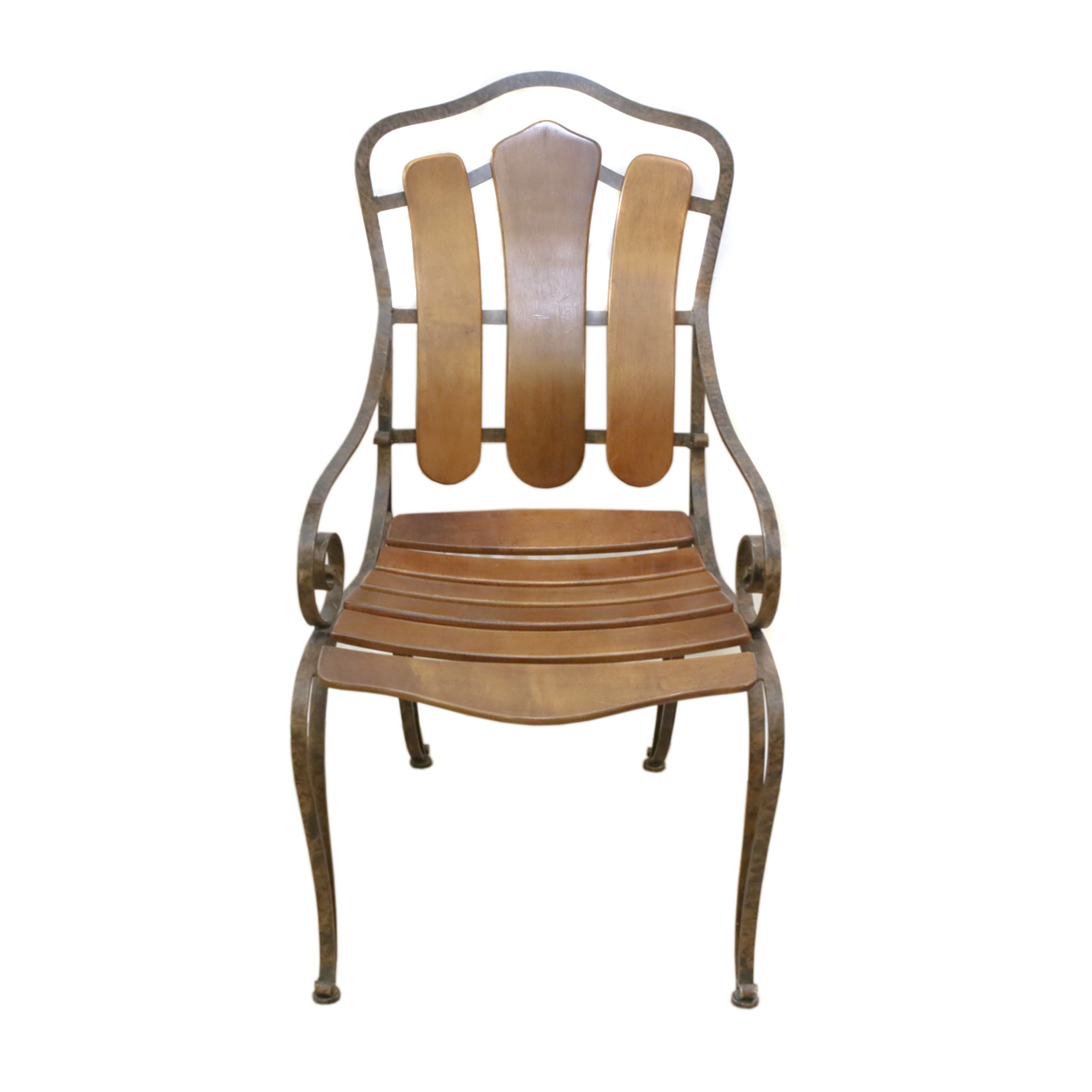 Metal and Wood Chairs