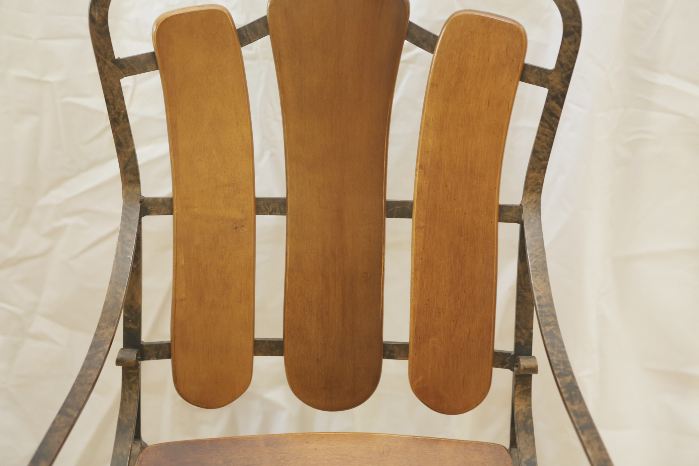 Metal and Wood Chairs